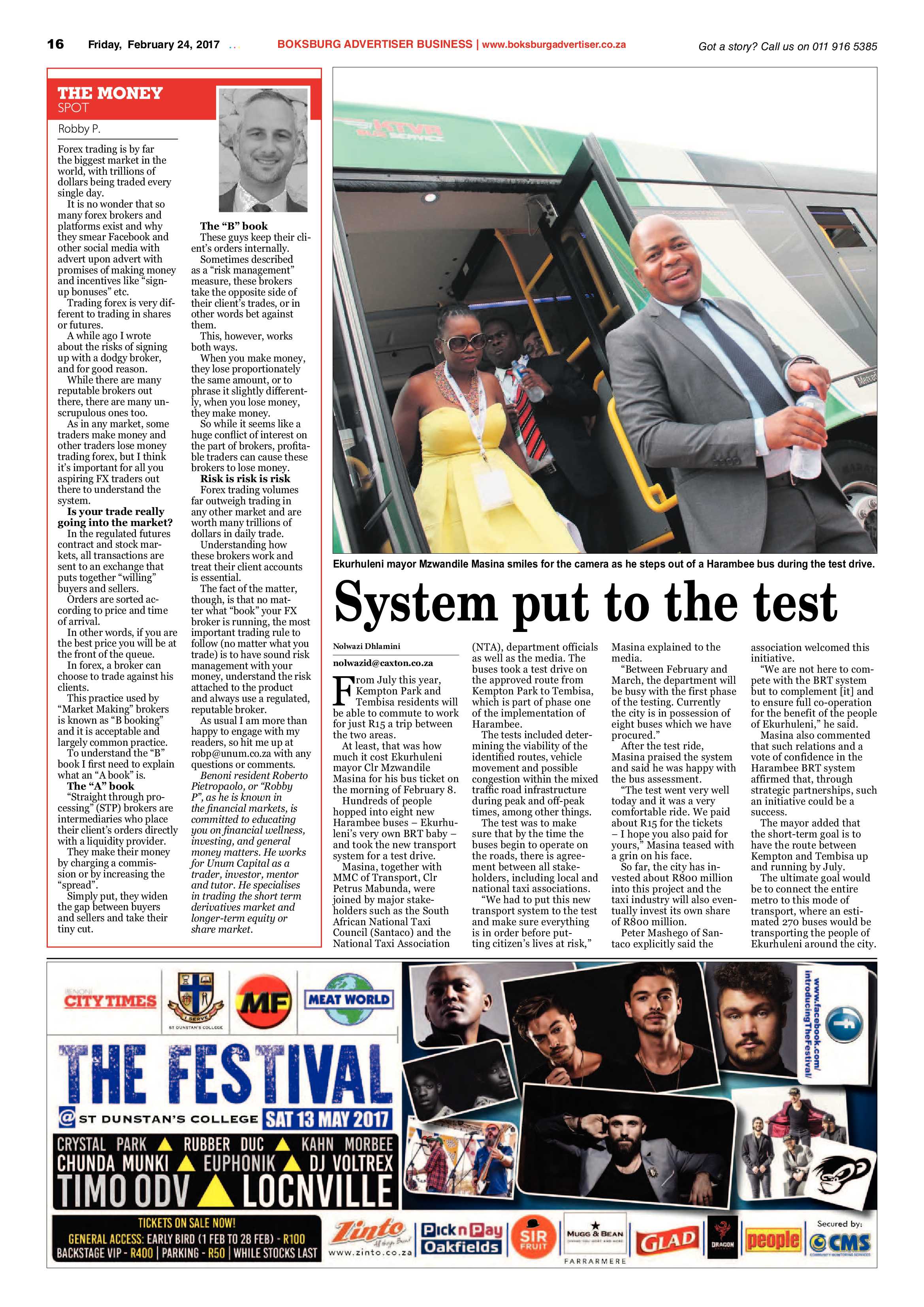 Boksburg Advertiser 21 February 2017 page 16