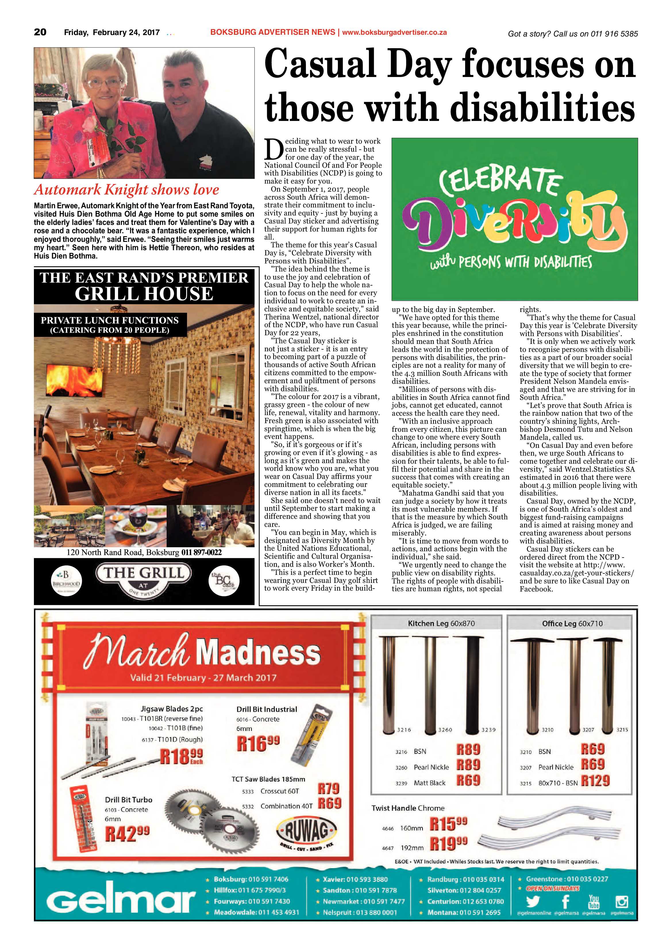Boksburg Advertiser 21 February 2017 page 20