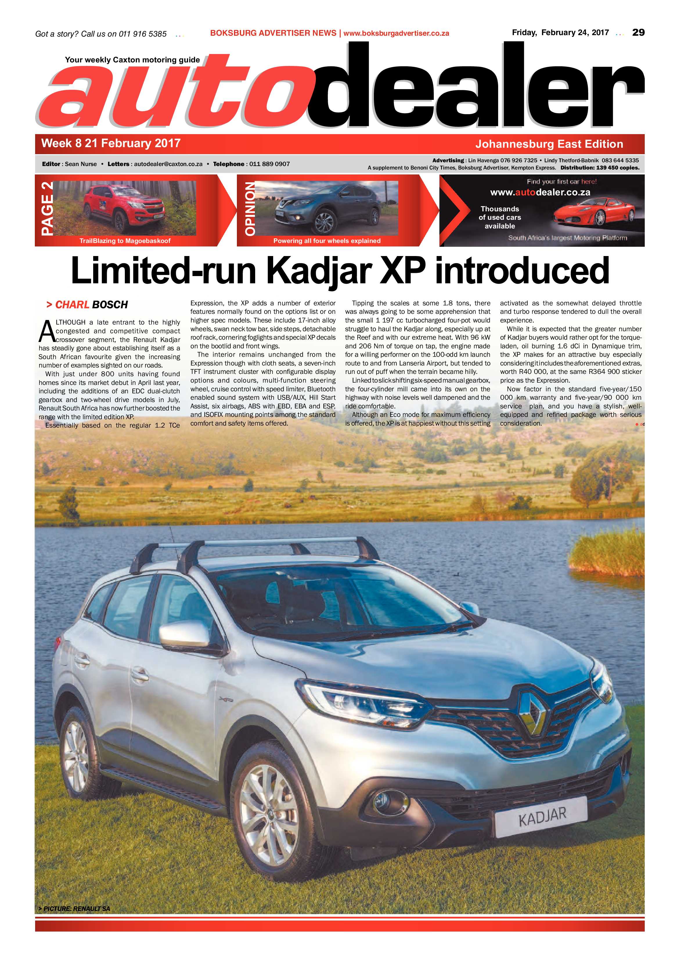 Boksburg Advertiser 21 February 2017 page 29