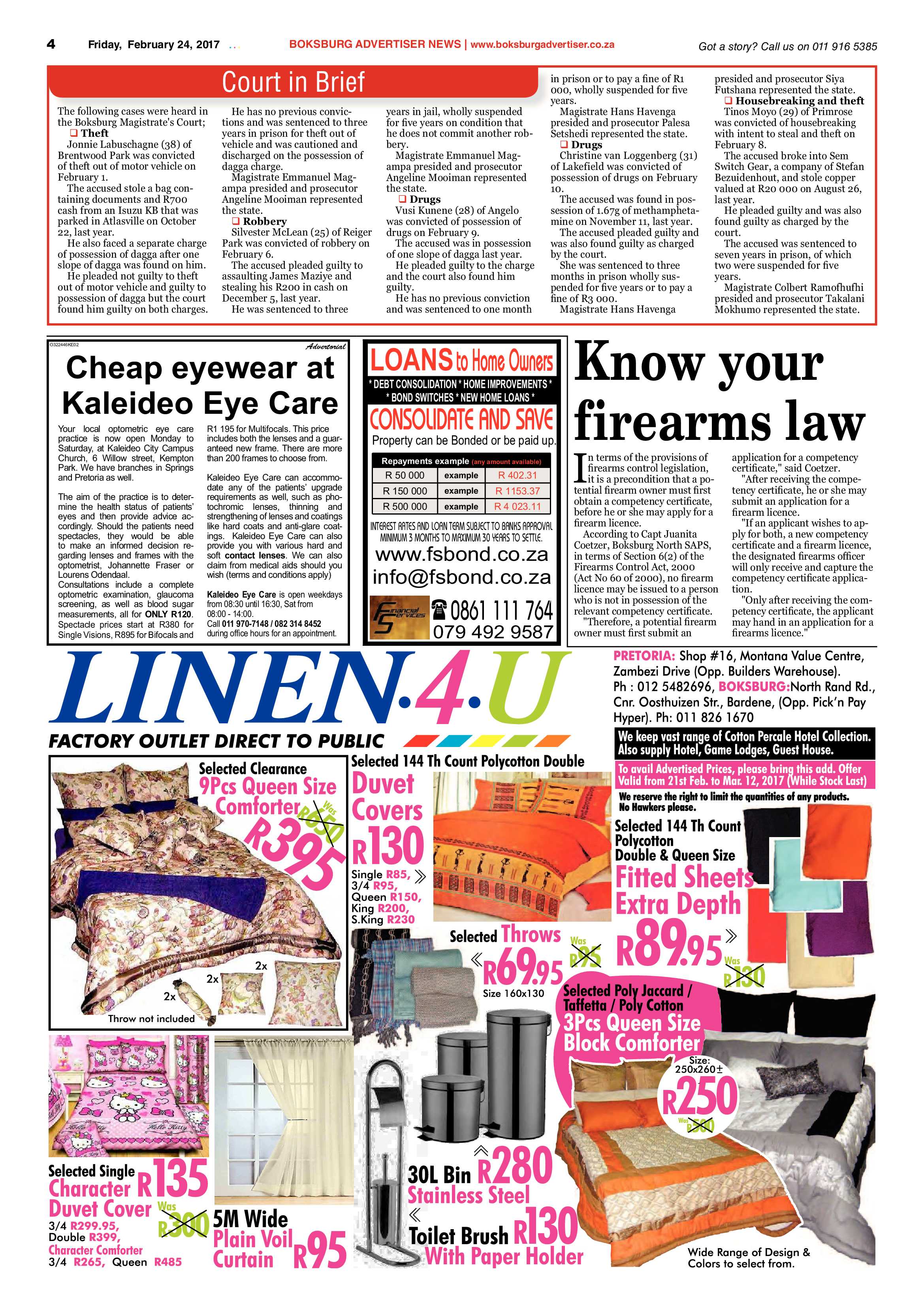 Boksburg Advertiser 21 February 2017 page 4