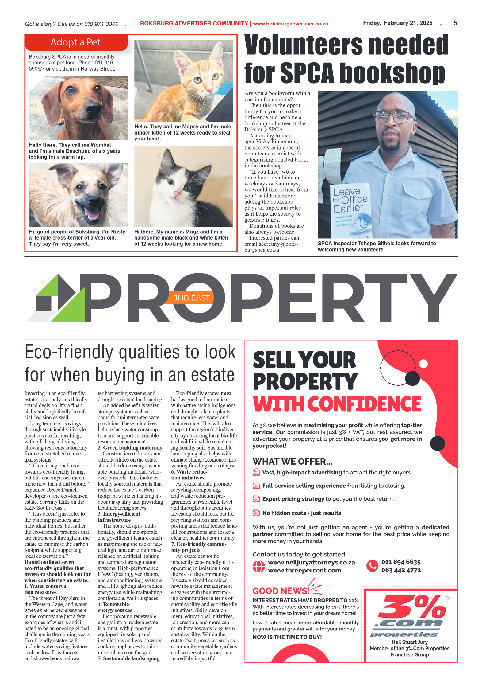 Boksburg Advertiser 21 February 2025 page 5