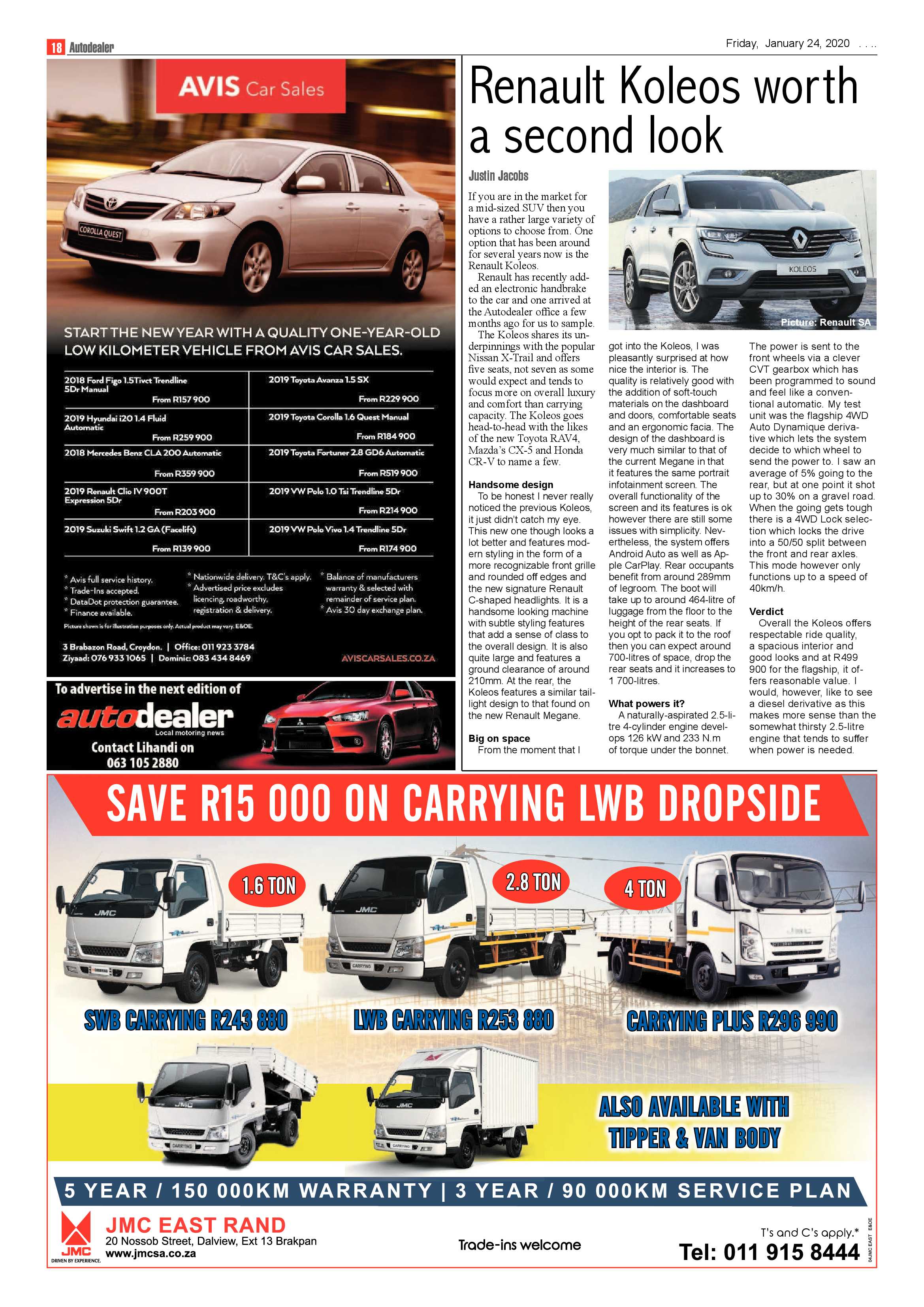 Boksburg Advertiser 21 January 2020 page 18
