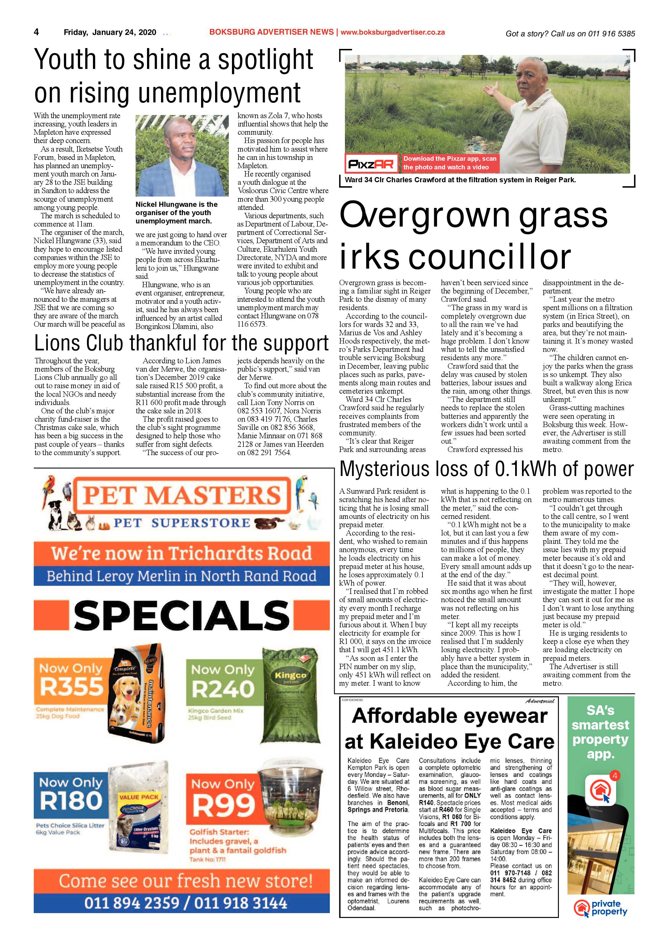 Boksburg Advertiser 21 January 2020 page 4