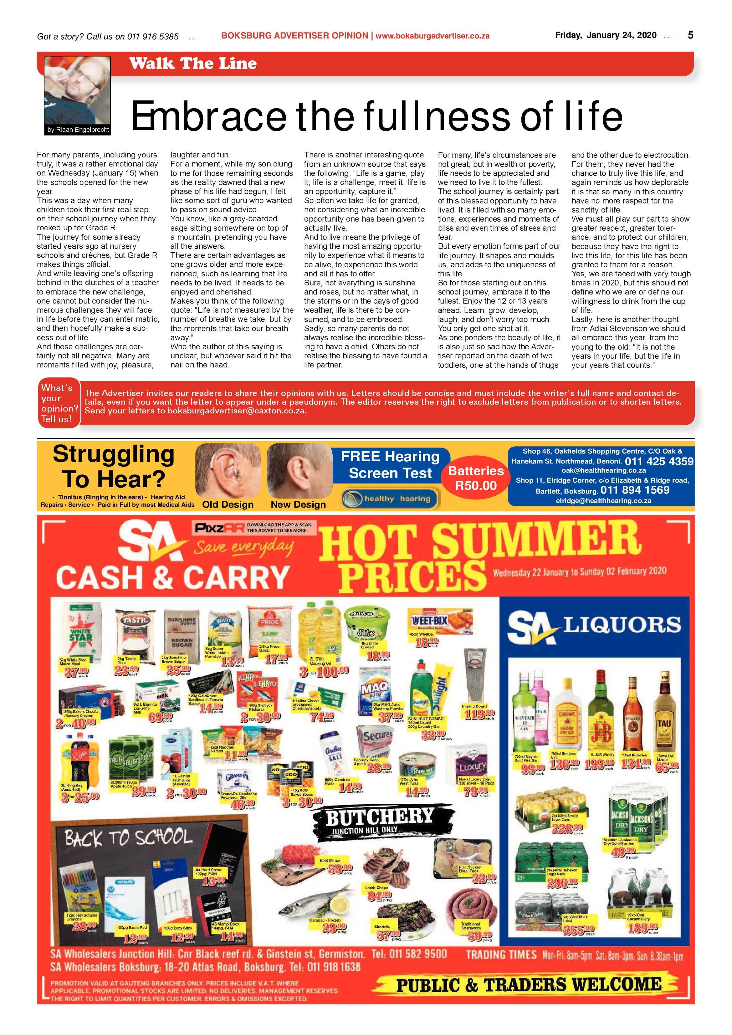 Boksburg Advertiser 21 January 2020 page 5