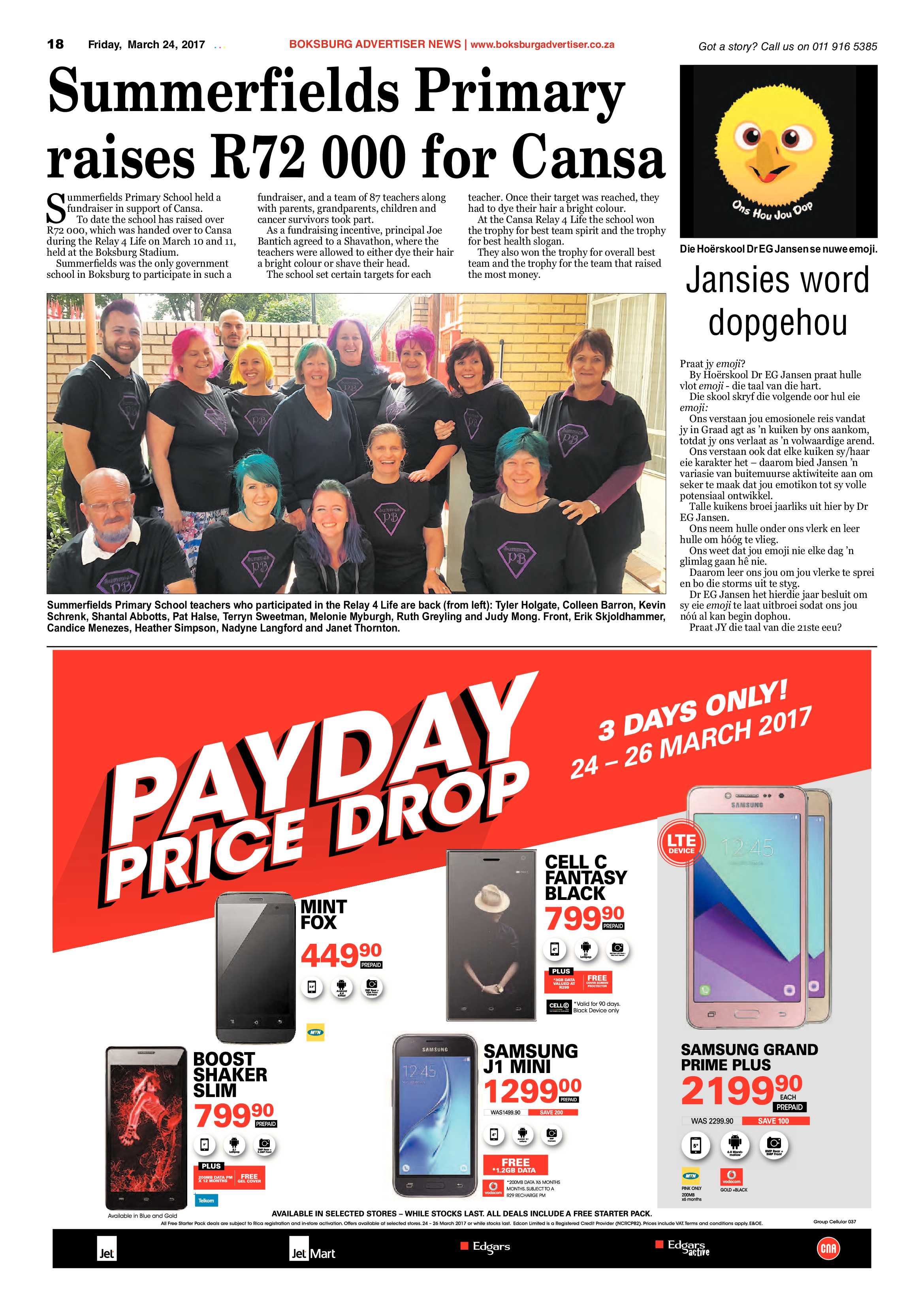 Boksburg Advertiser 21 March 2017 page 18