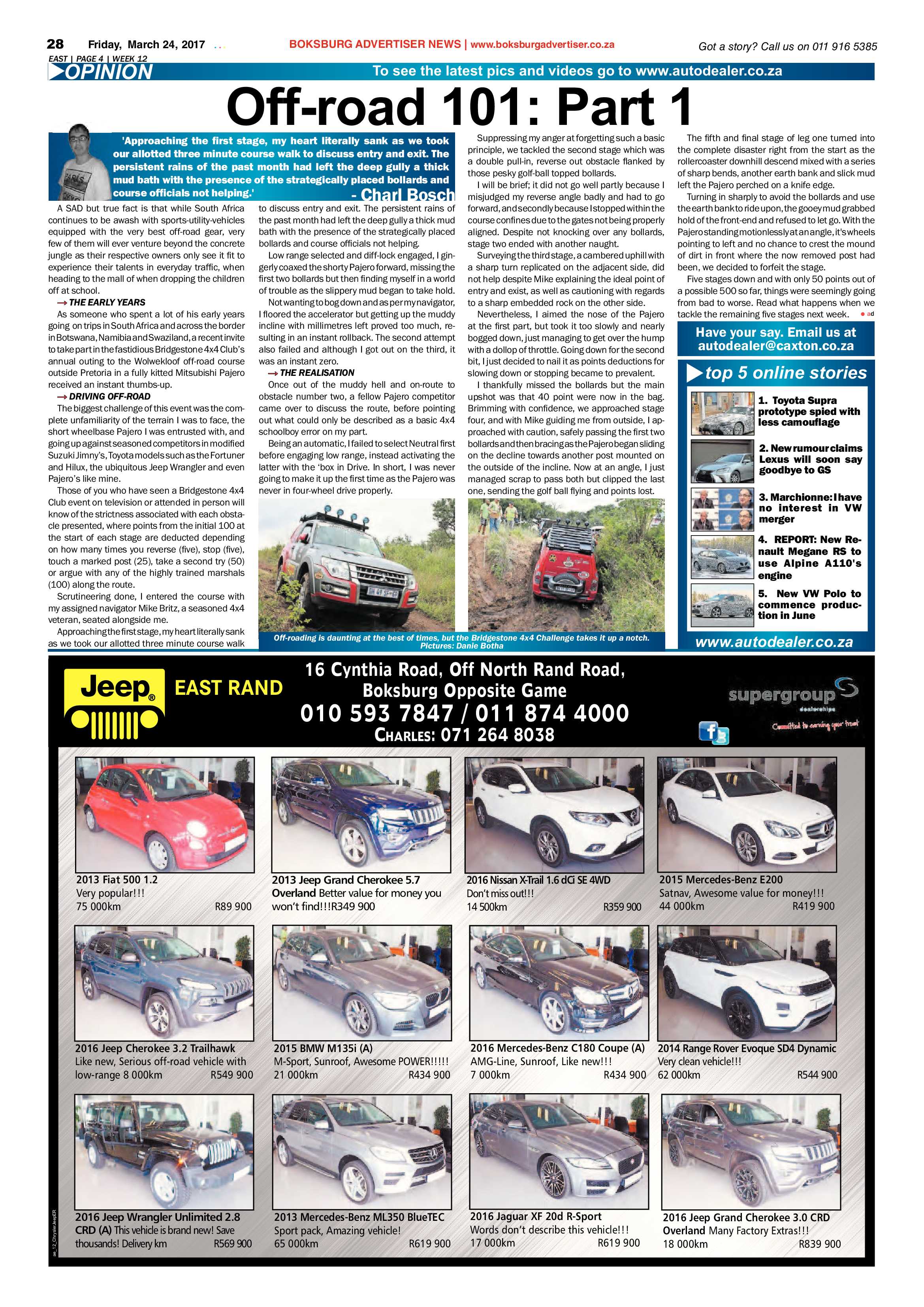 Boksburg Advertiser 21 March 2017 page 28