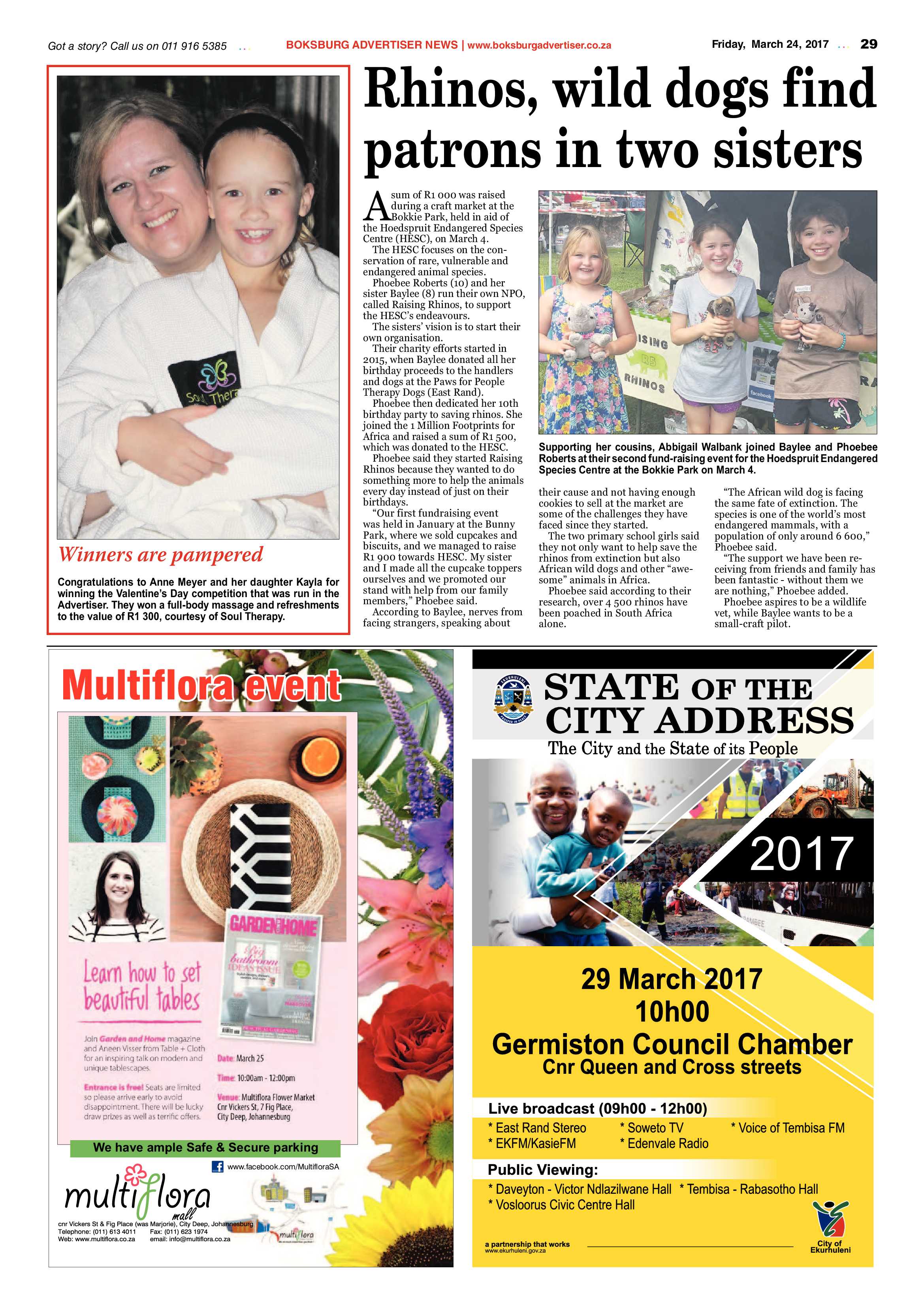 Boksburg Advertiser 21 March 2017 page 29