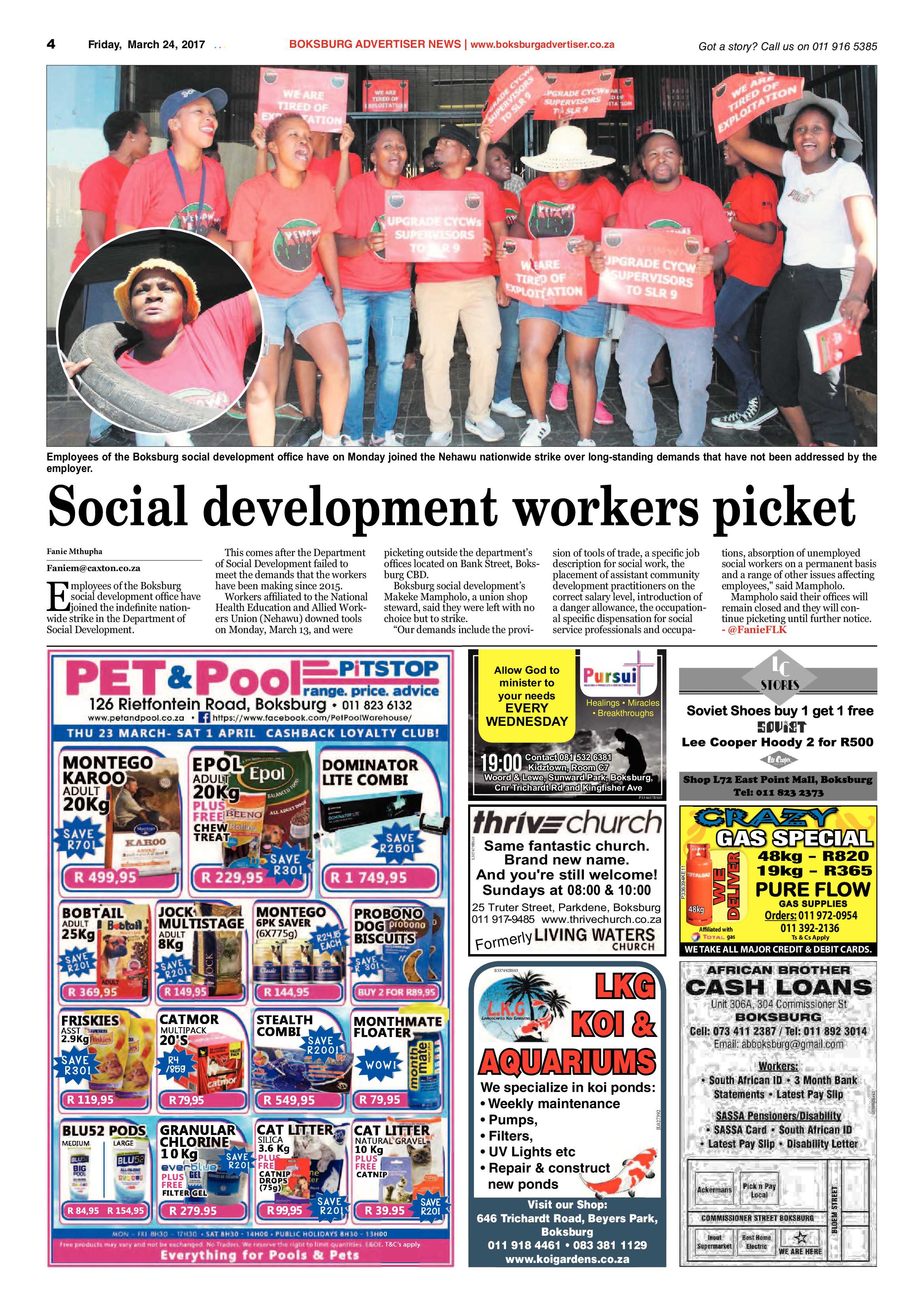Boksburg Advertiser 21 March 2017 page 4