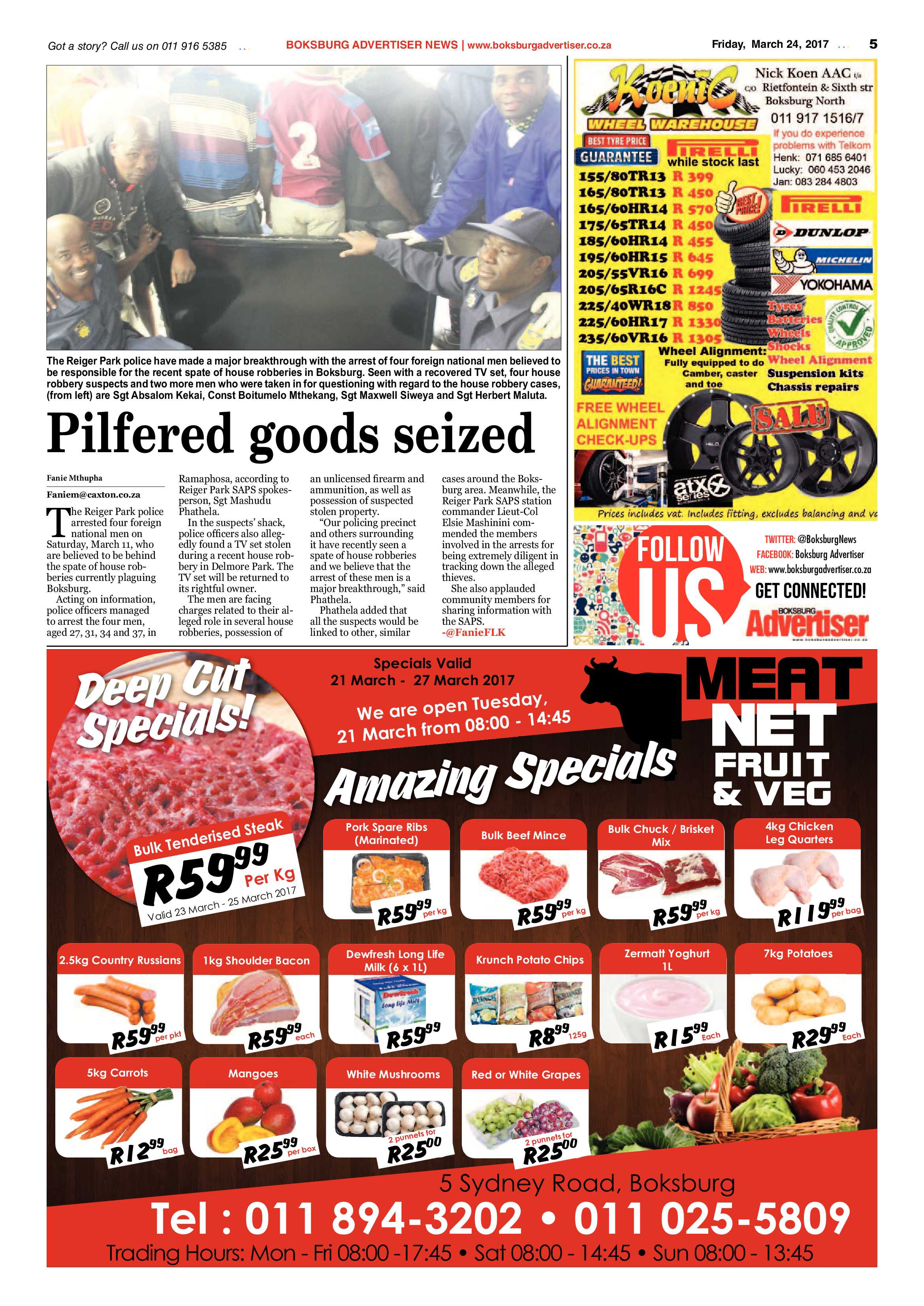 Boksburg Advertiser 21 March 2017 page 5
