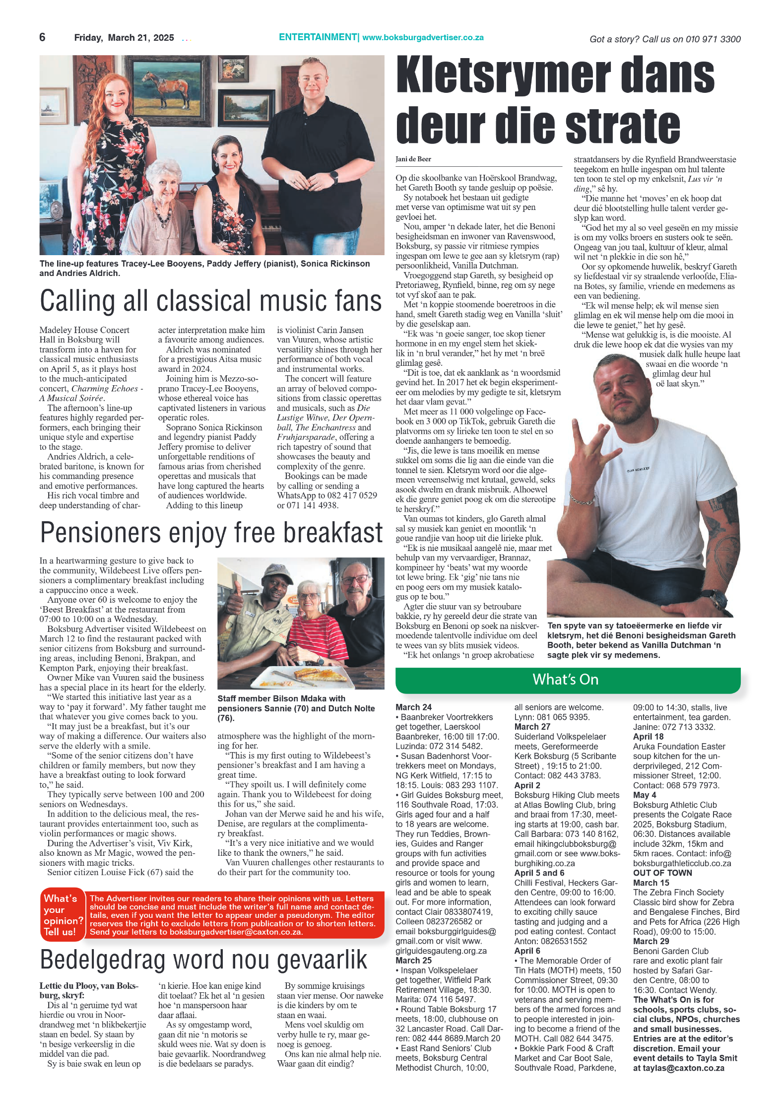 Boksburg Advertiser 21 March 2025 page 6