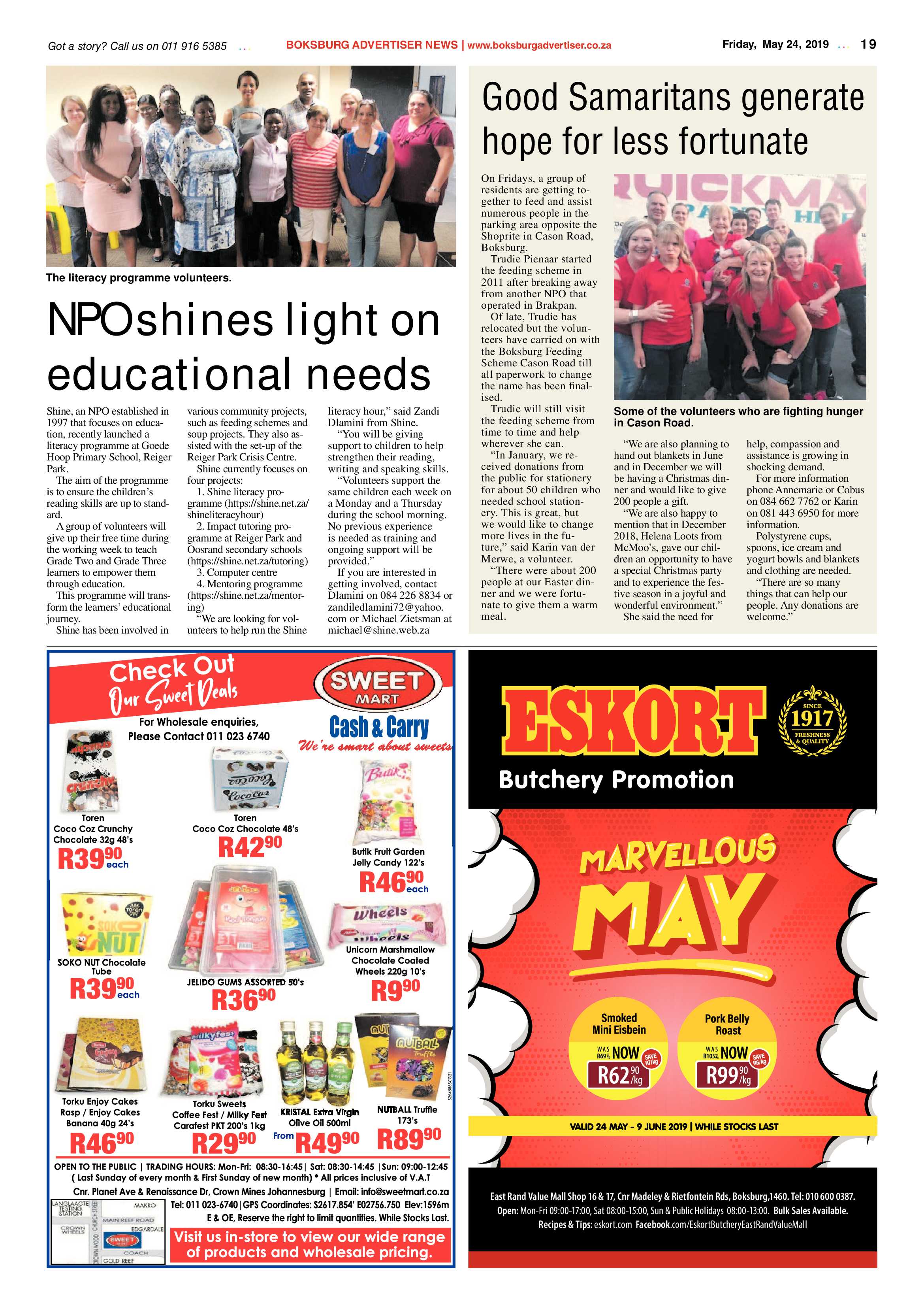Boksburg Advertiser 21 May 2019 page 19