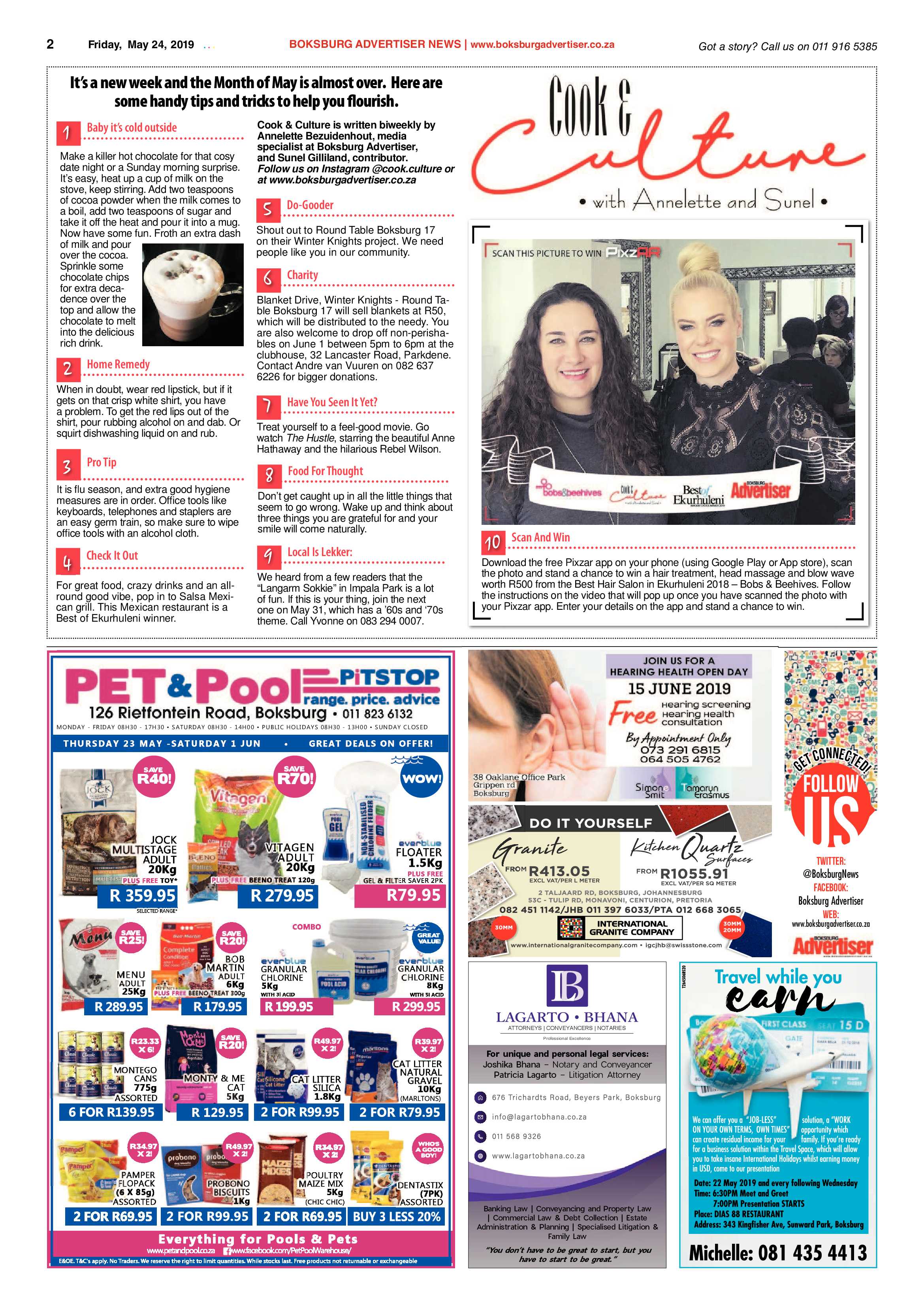 Boksburg Advertiser 21 May 2019 page 2