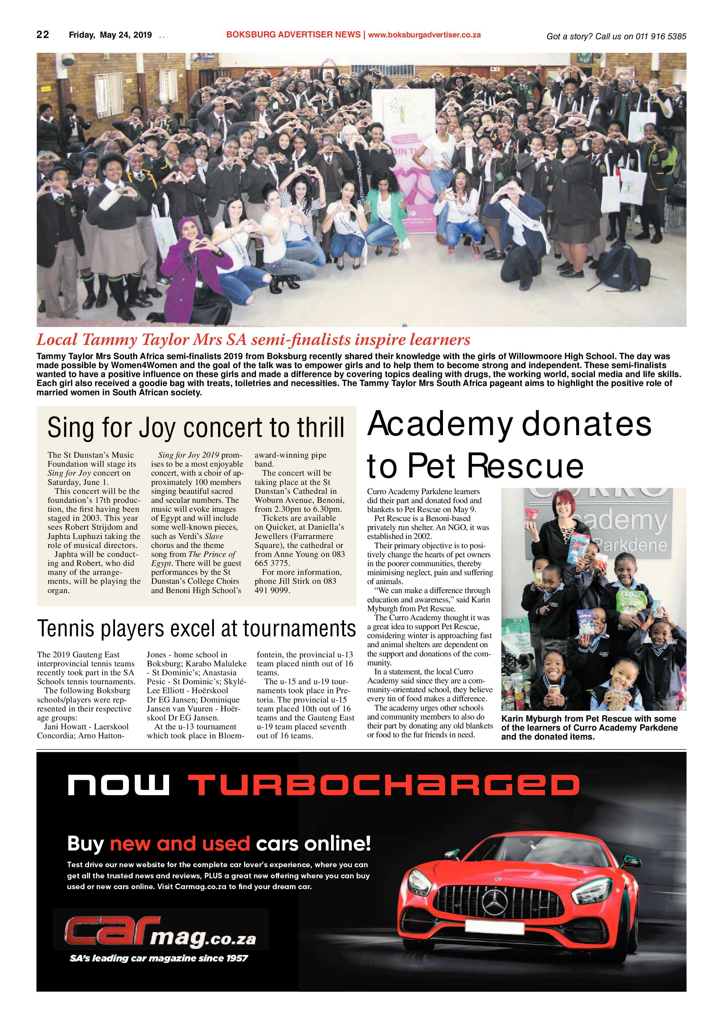 Boksburg Advertiser 21 May 2019 page 22
