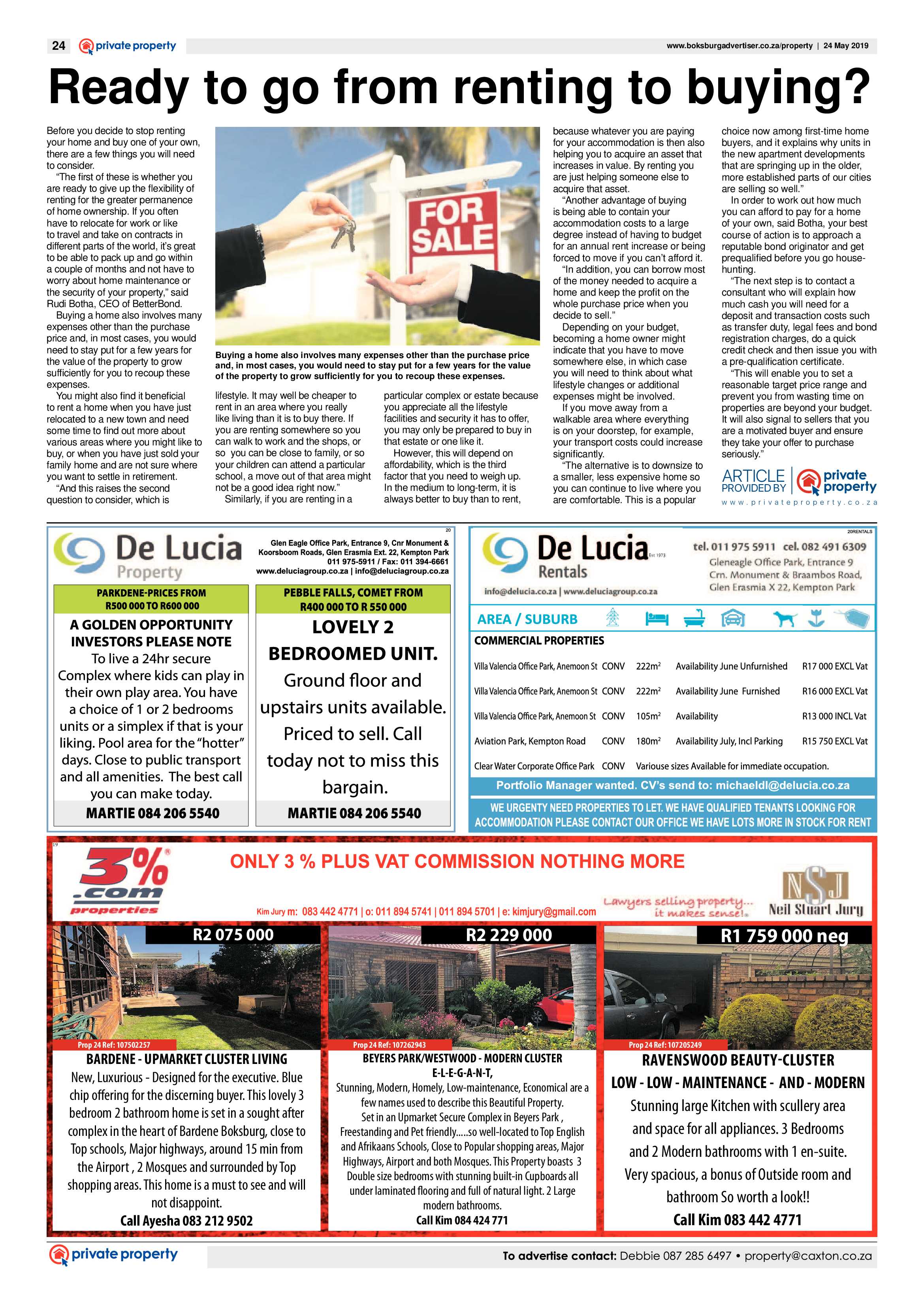 Boksburg Advertiser 21 May 2019 page 24