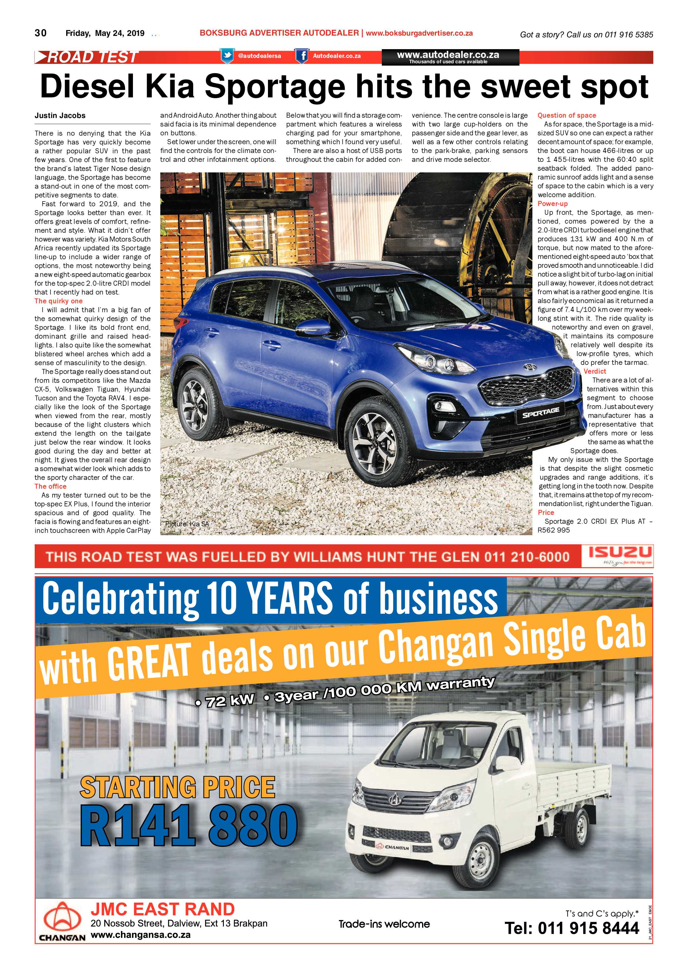 Boksburg Advertiser 21 May 2019 page 30