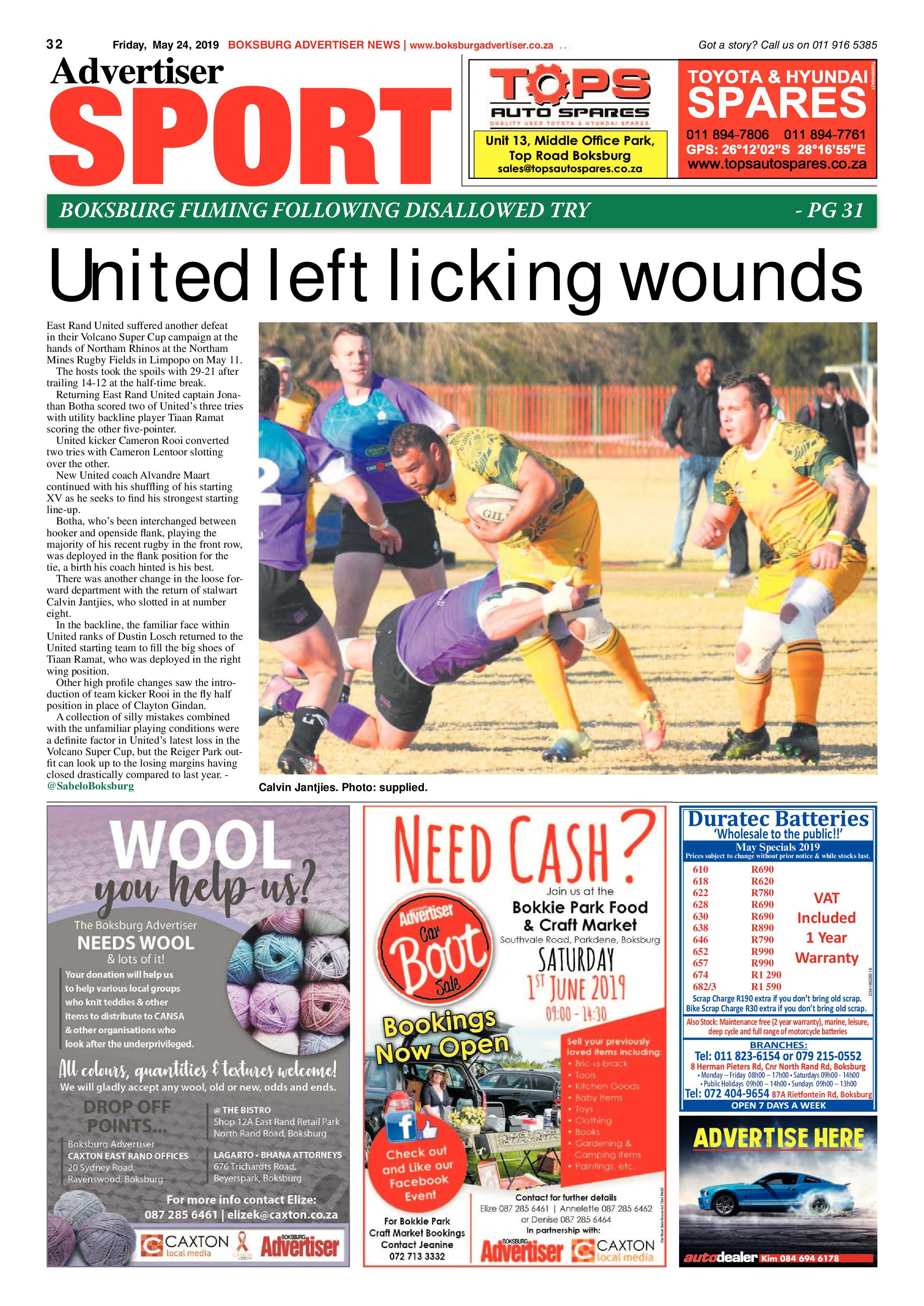 Boksburg Advertiser 21 May 2019 page 32
