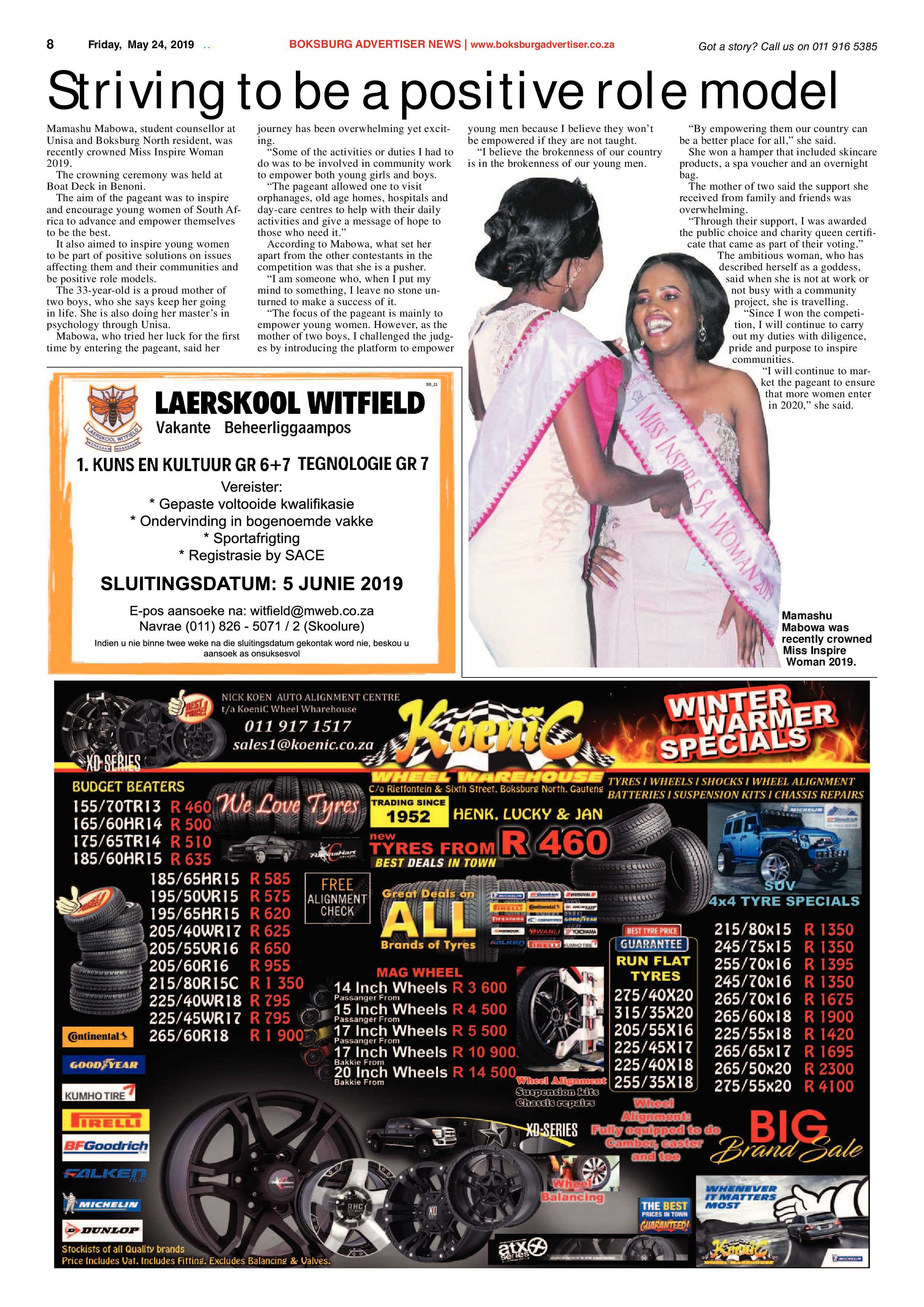 Boksburg Advertiser 21 May 2019 page 8