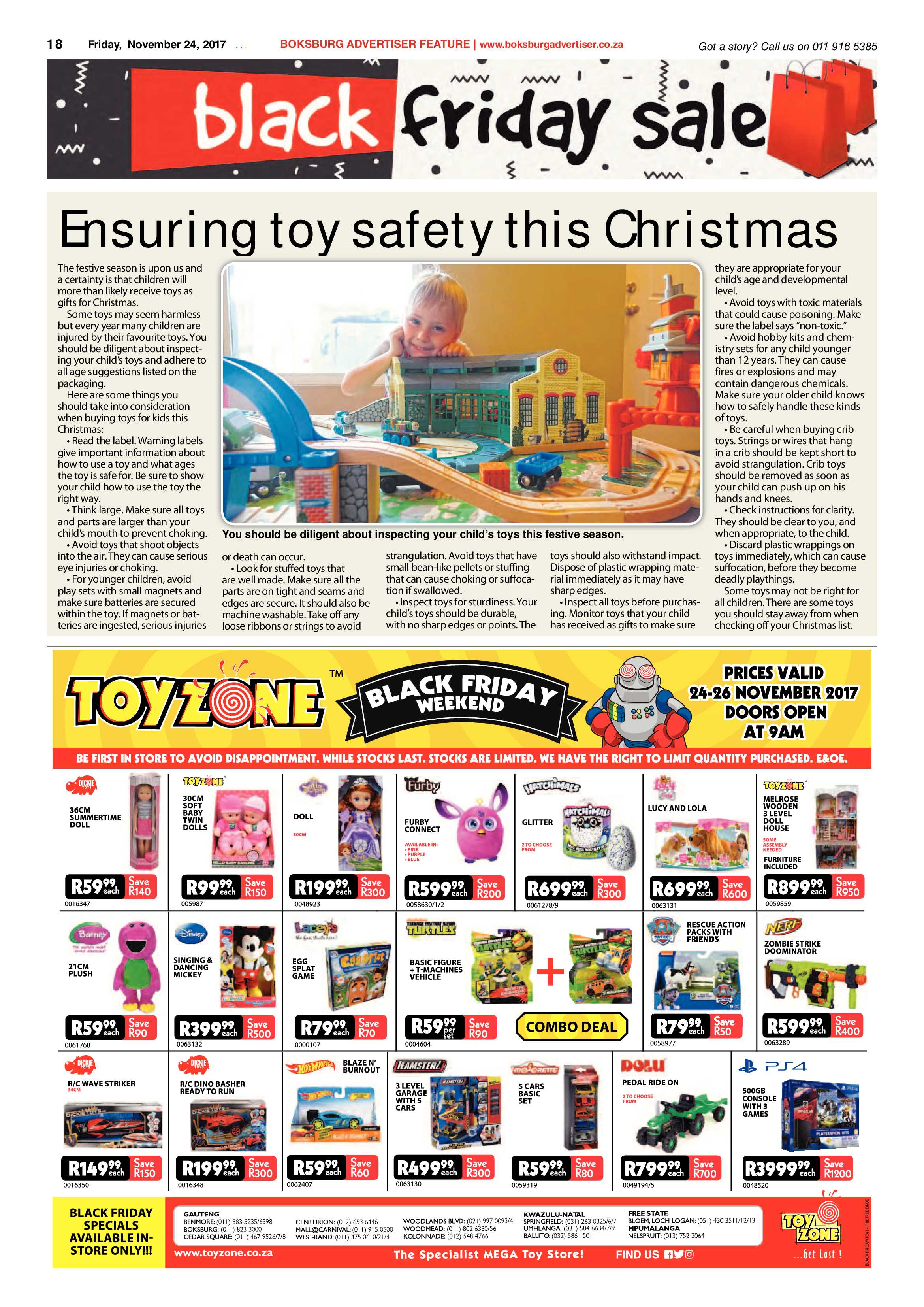 Boksburg Advertiser 21 November 2017 page 18