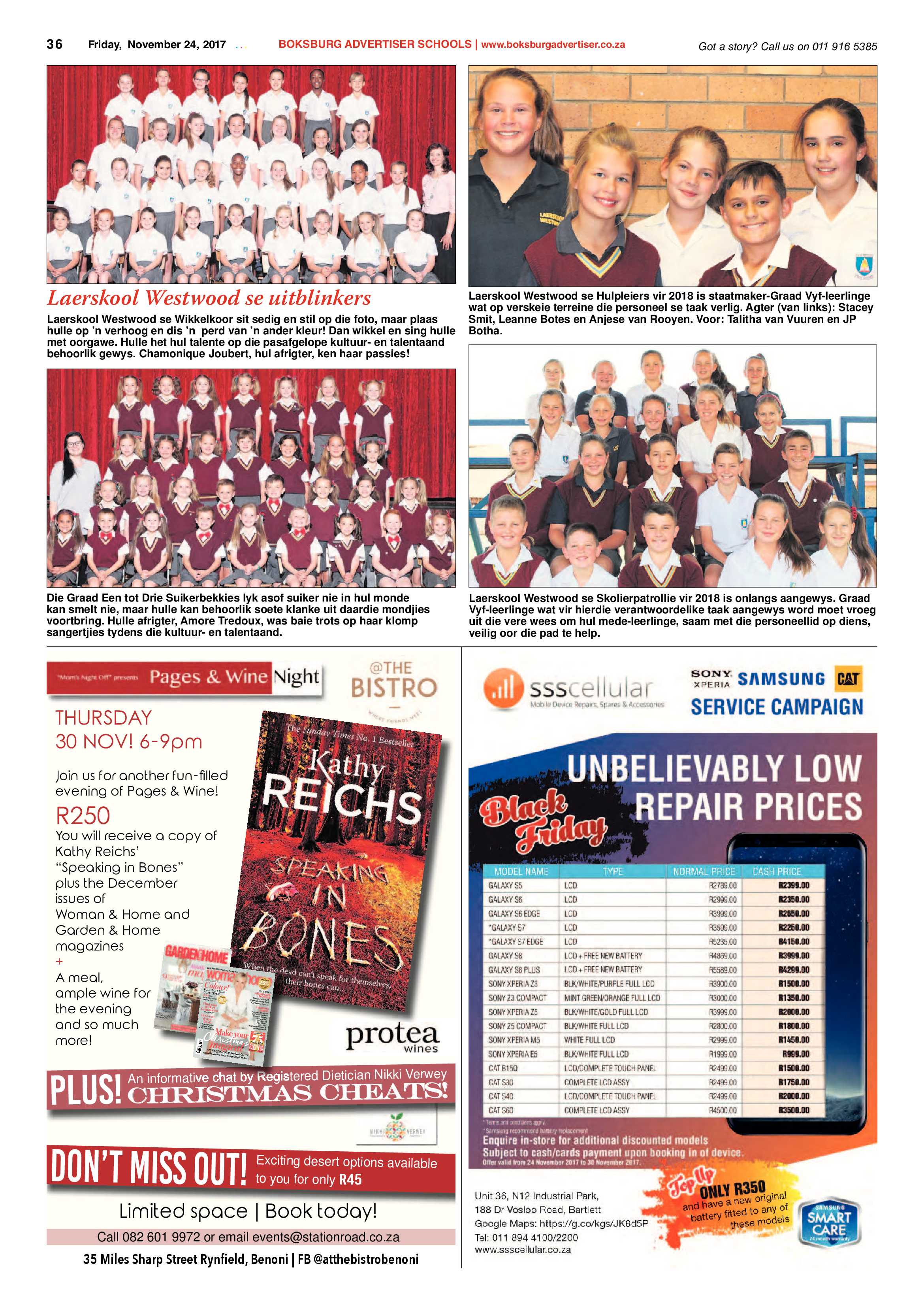 Boksburg Advertiser 21 November 2017 page 36
