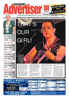 Boksburg Advertiser 21 November 2017