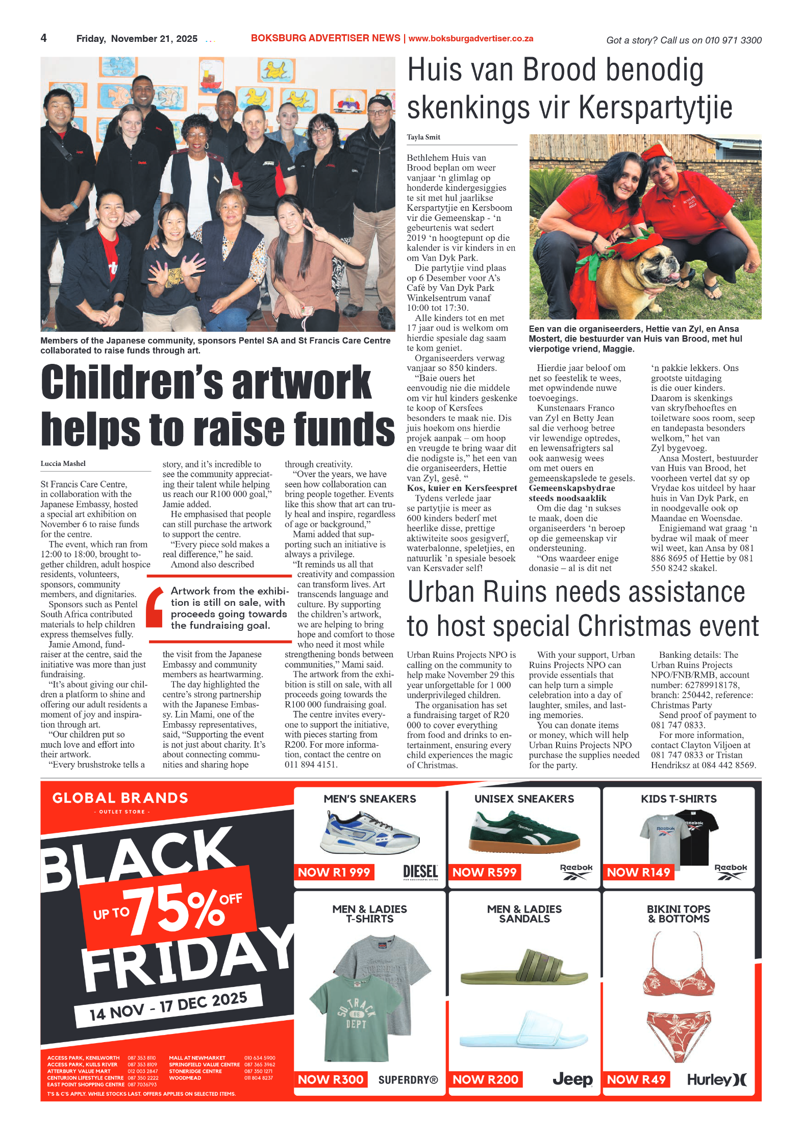Boksburg Advertiser 21 November 2025 page 4
