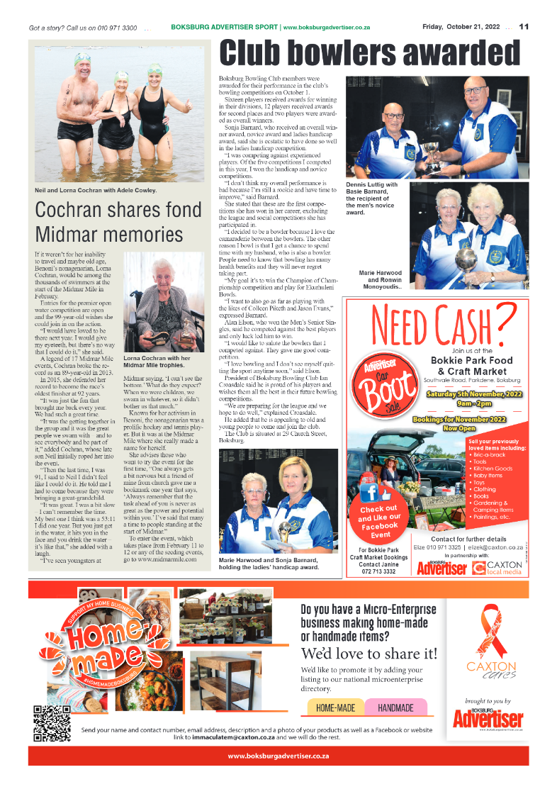 Boksburg Advertiser 21 October 2022 page 11