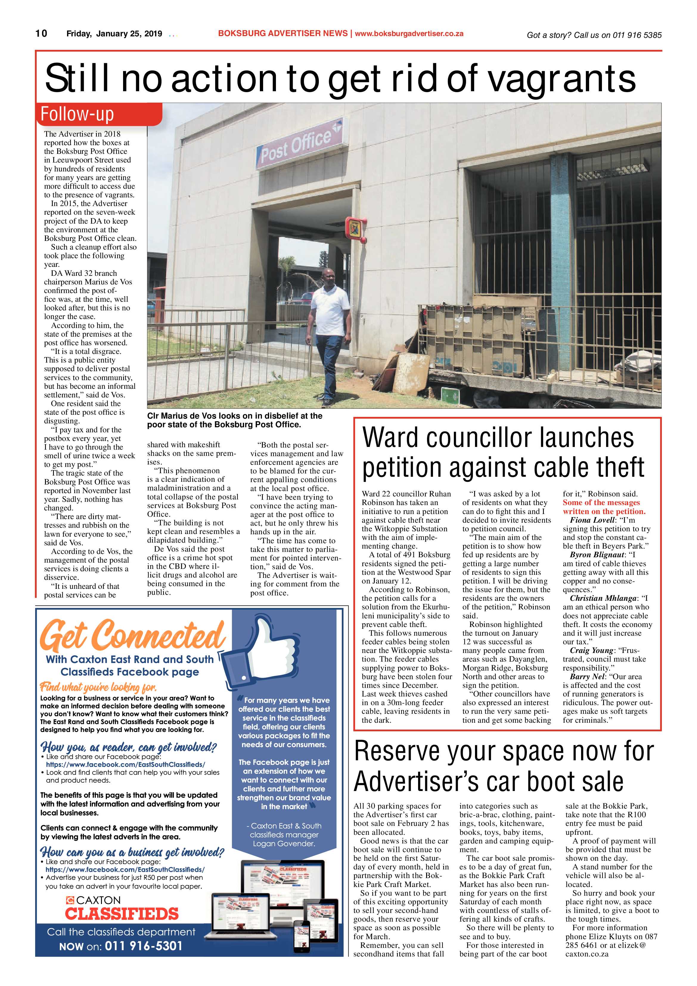 Boksburg Advertiser 22 January 2019 page 10