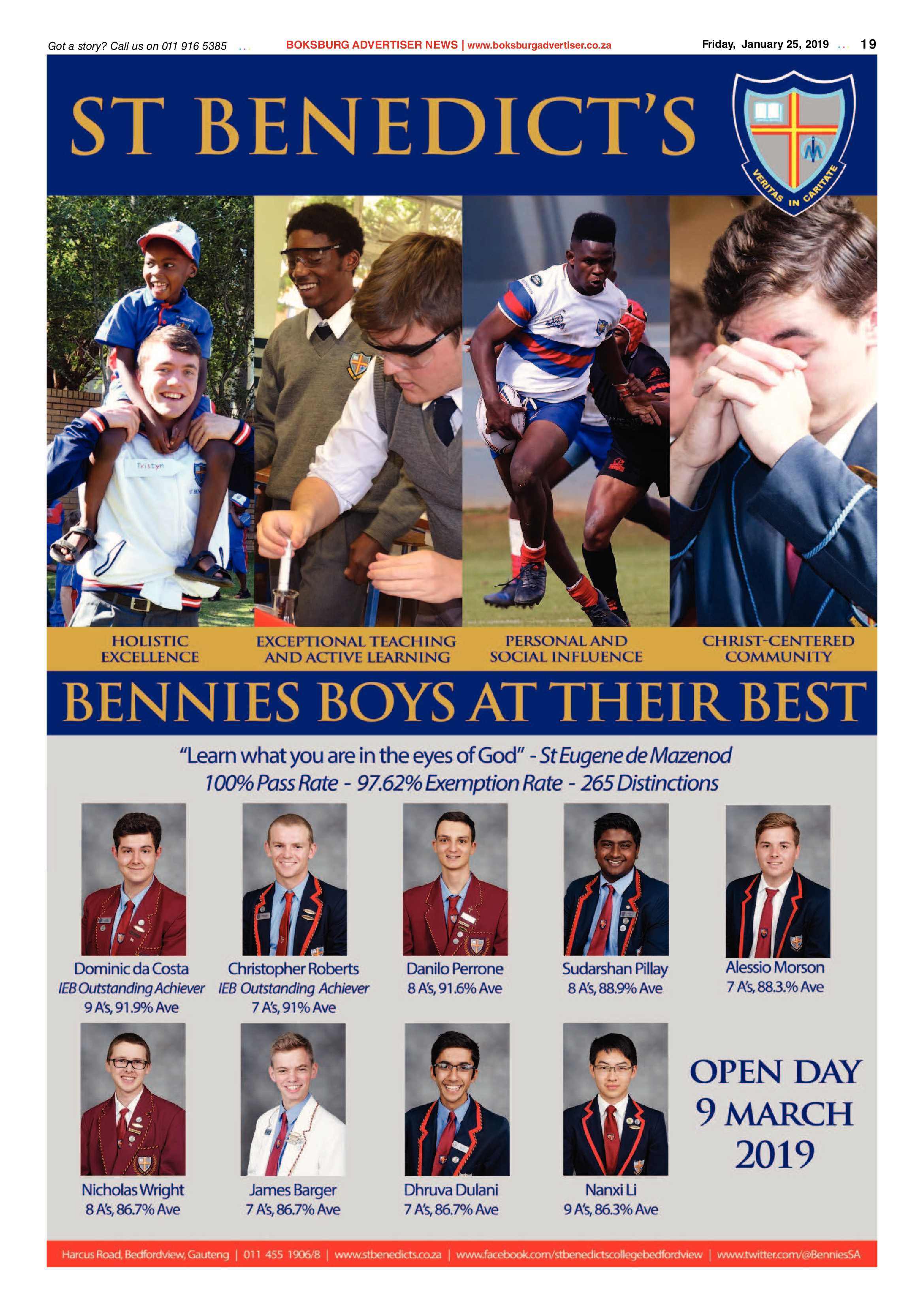 Boksburg Advertiser 22 January 2019 page 19