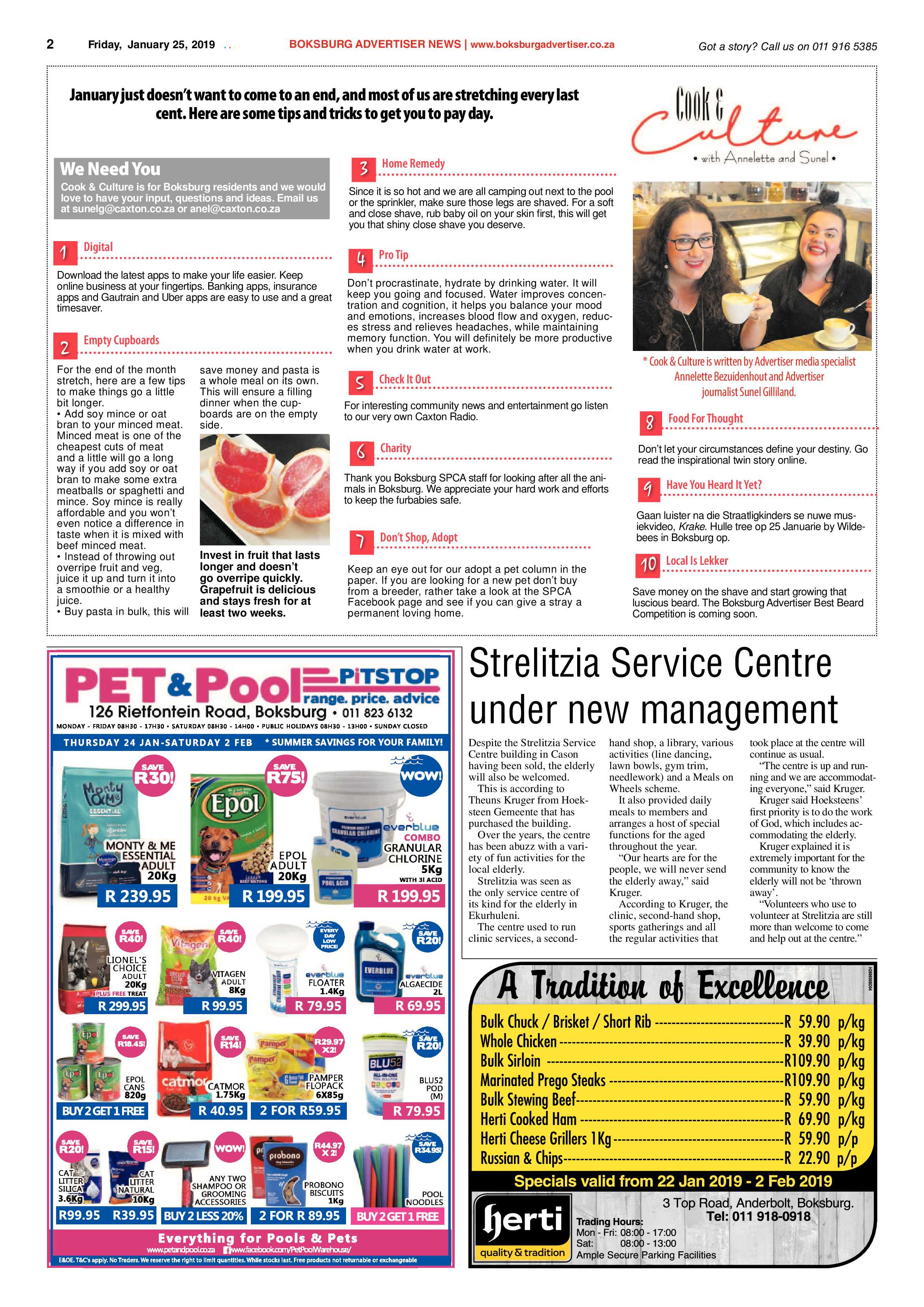 Boksburg Advertiser 22 January 2019 page 2
