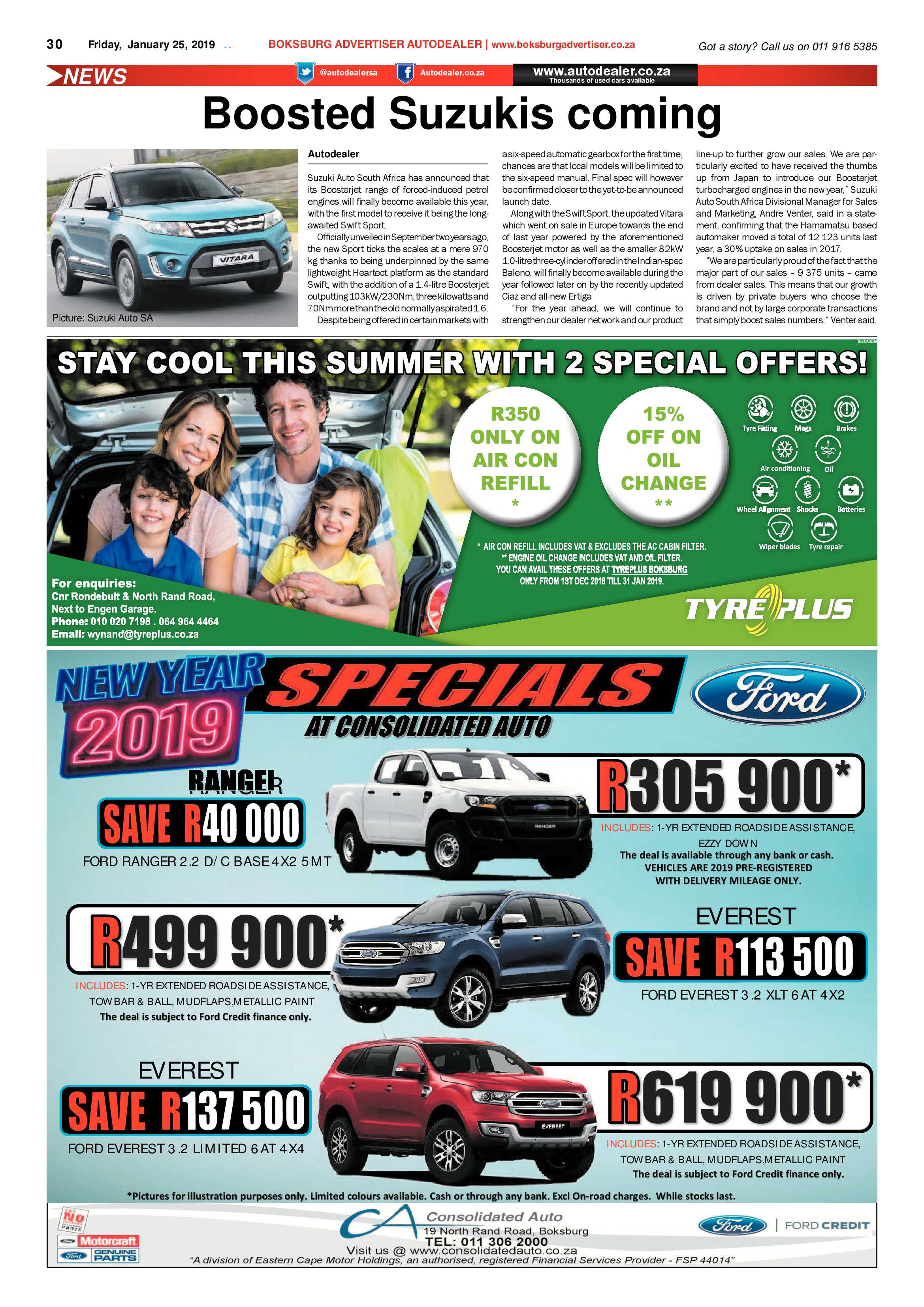 Boksburg Advertiser 22 January 2019 page 30