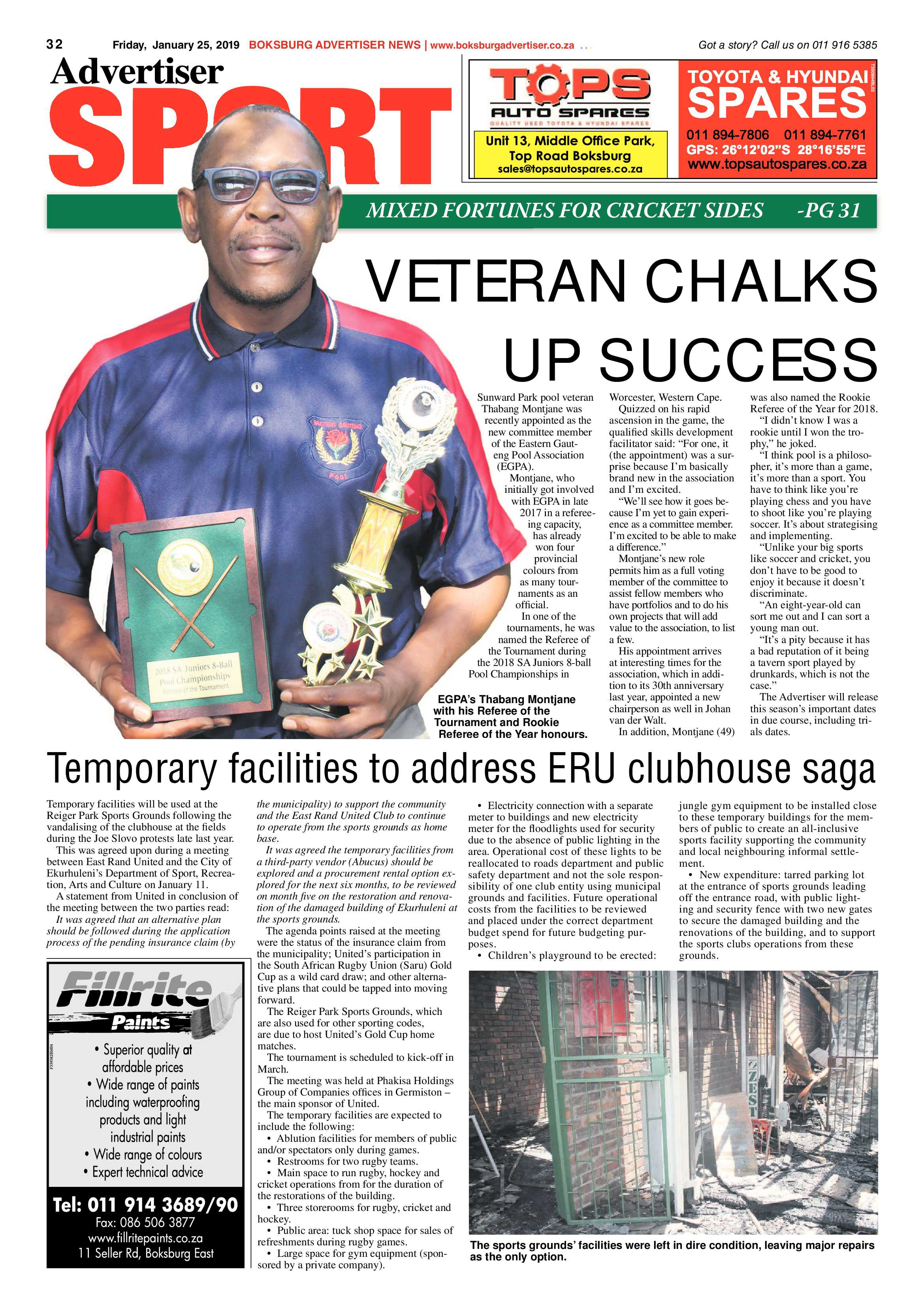 Boksburg Advertiser 22 January 2019 page 32