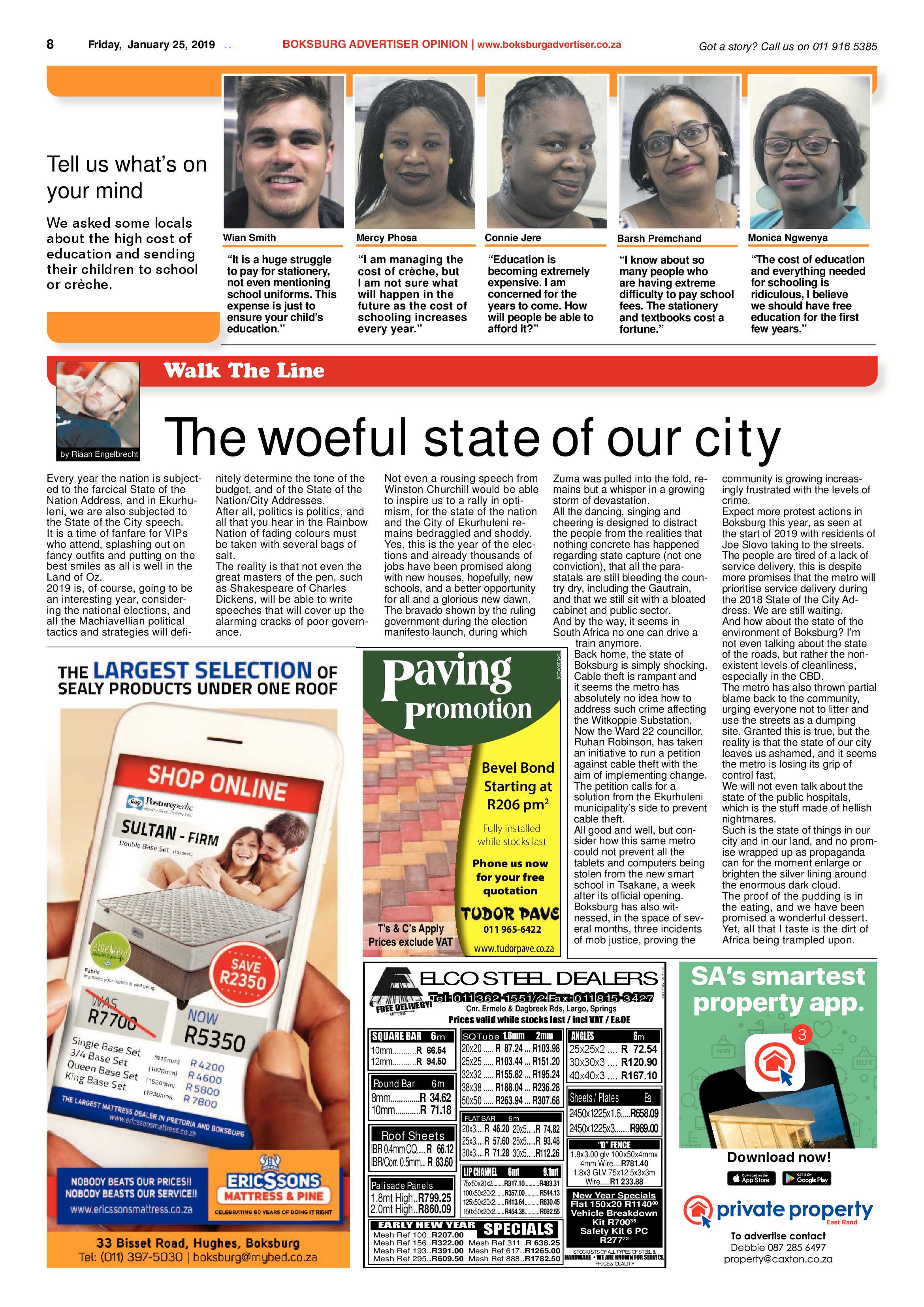 Boksburg Advertiser 22 January 2019 page 8