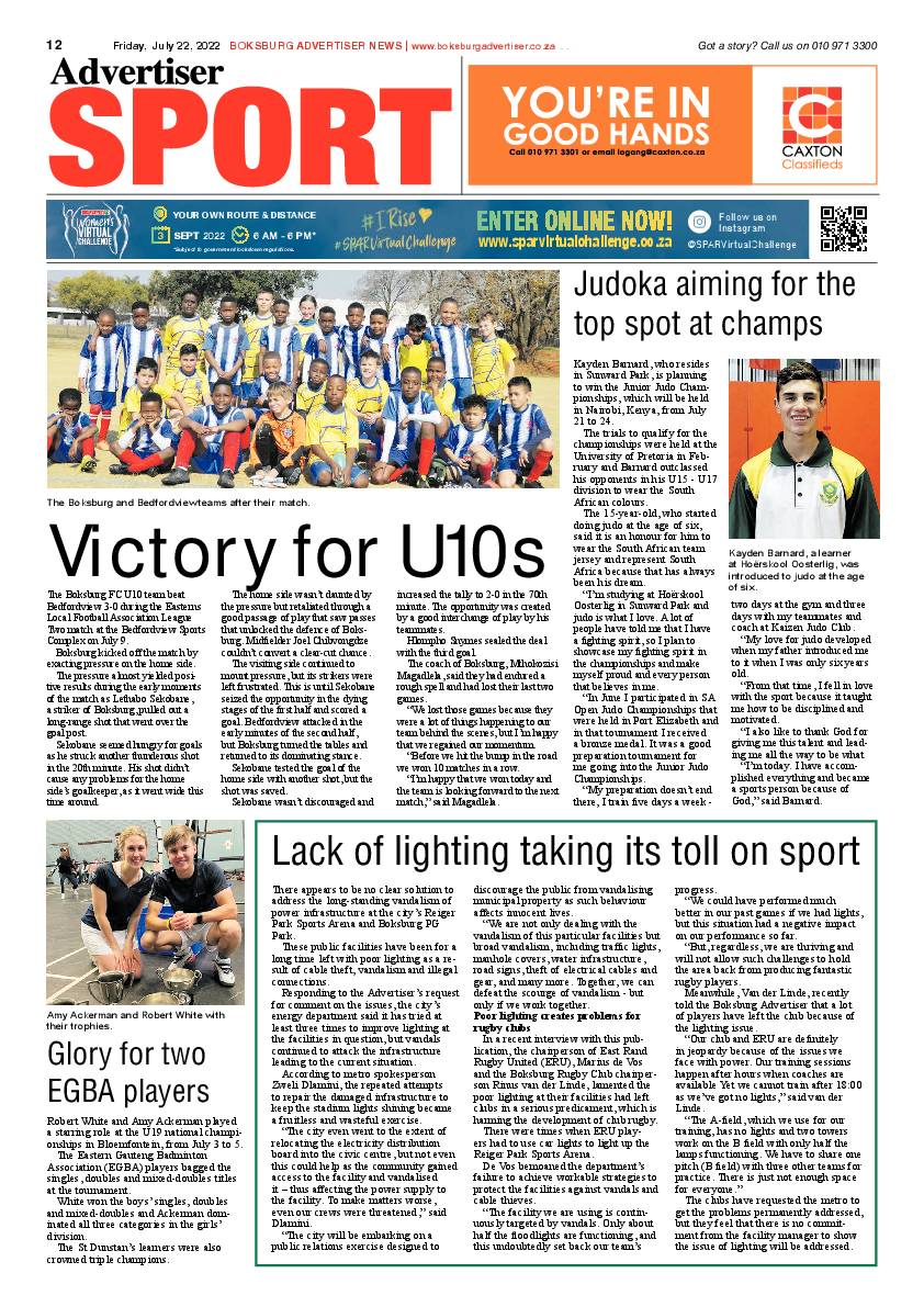Boksburg Advertiser 22 July 2022 page 12