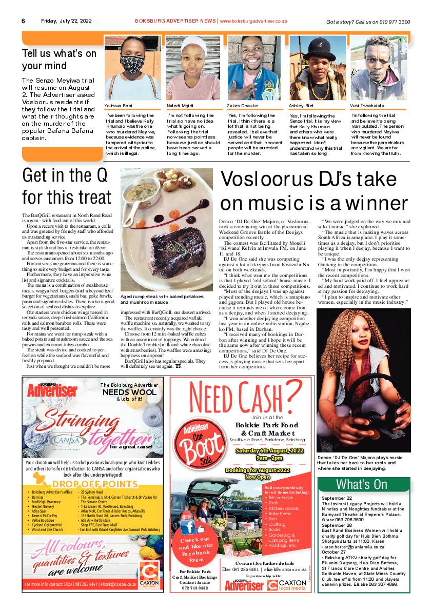 Boksburg Advertiser 22 July 2022 page 6