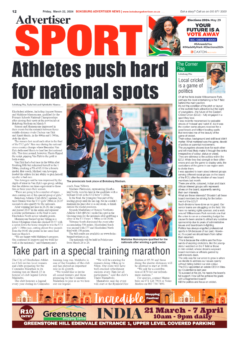 Boksburg Advertiser 22 March 2024 page 12