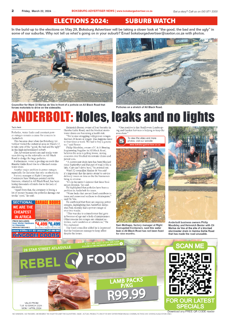 Boksburg Advertiser 22 March 2024 page 2