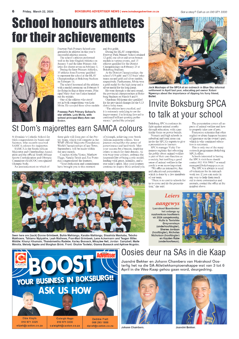 Boksburg Advertiser 22 March 2024 page 6