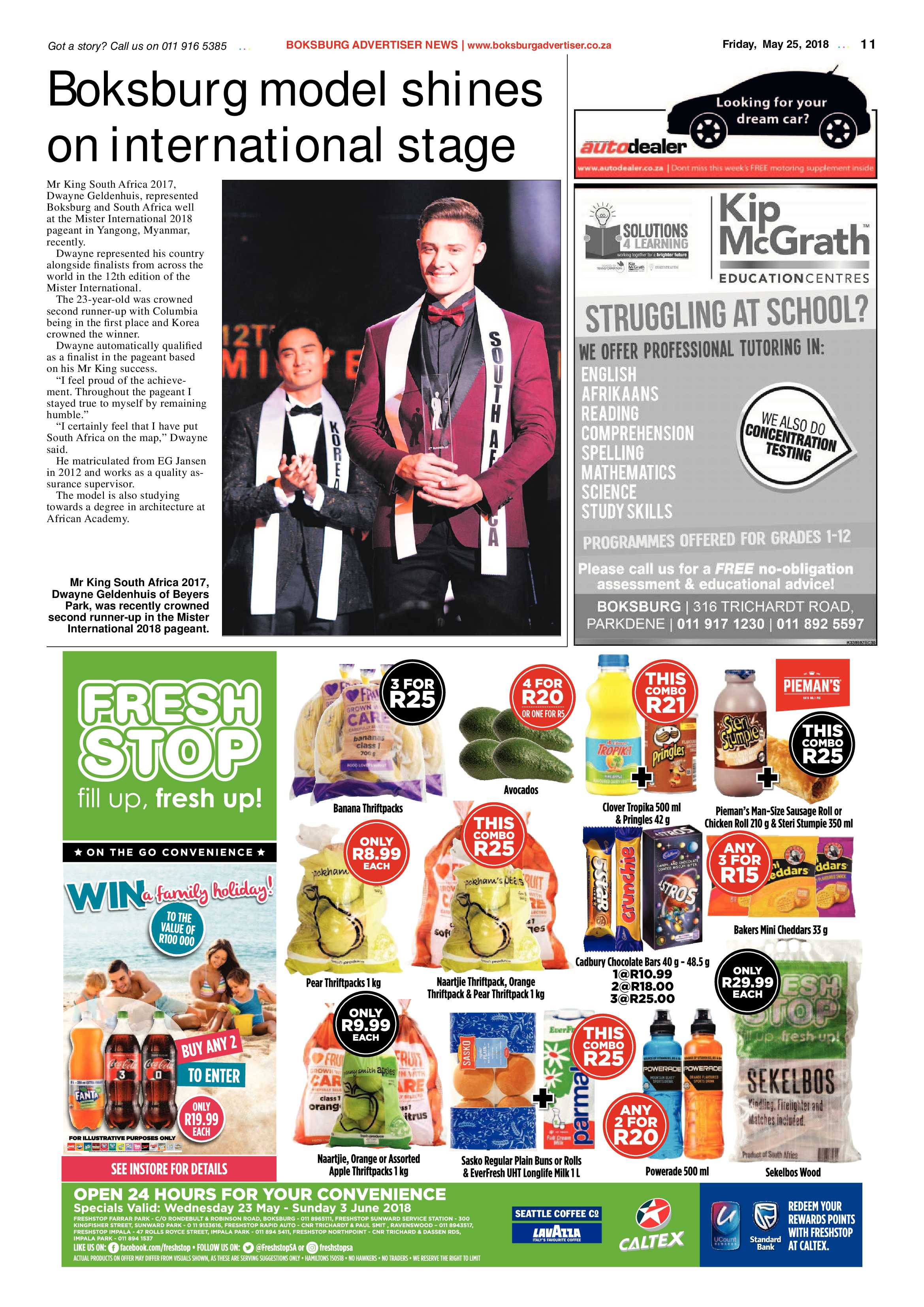 Boksburg Advertiser 22 May 2015 page 11