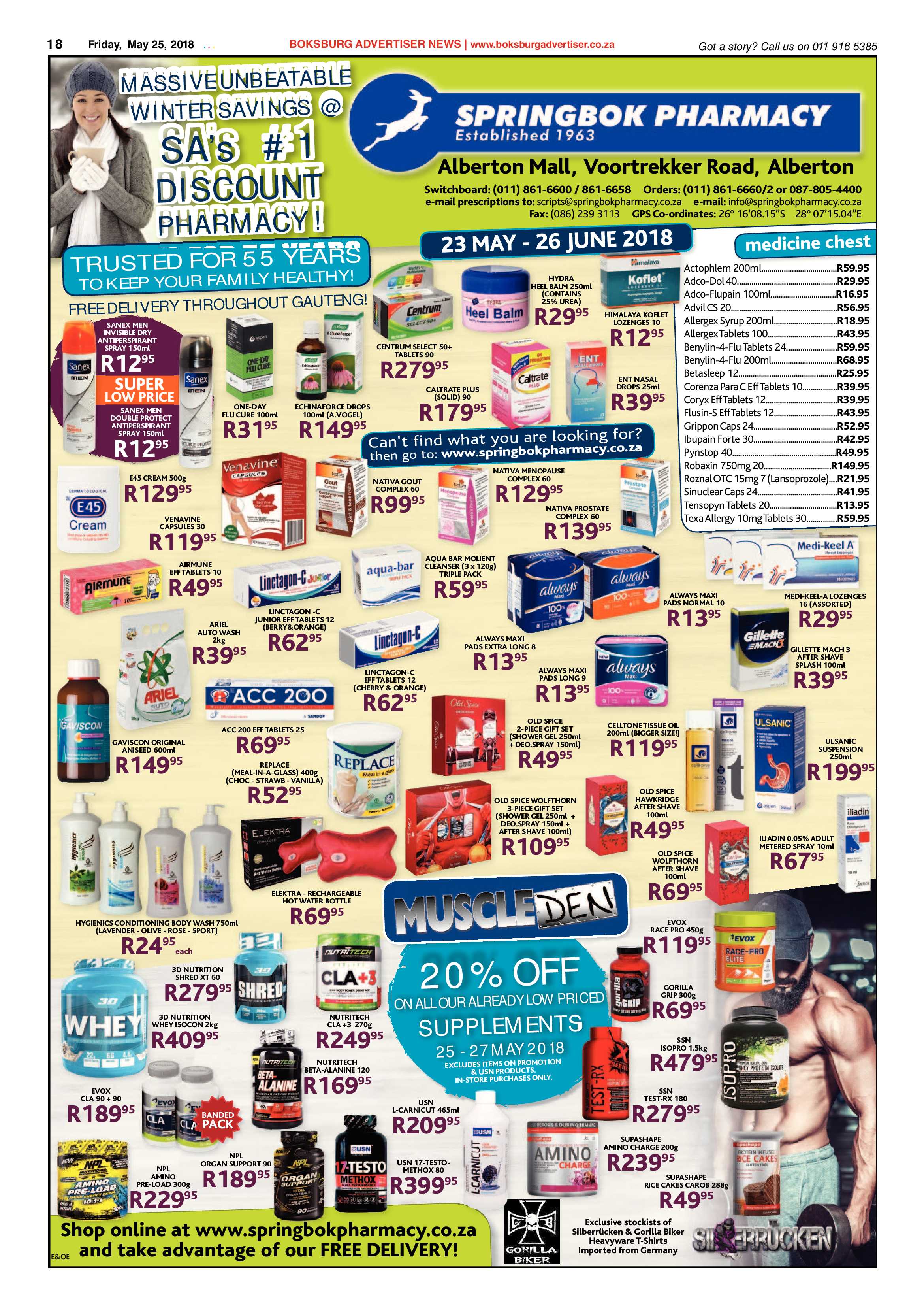 Boksburg Advertiser 22 May 2015 page 18