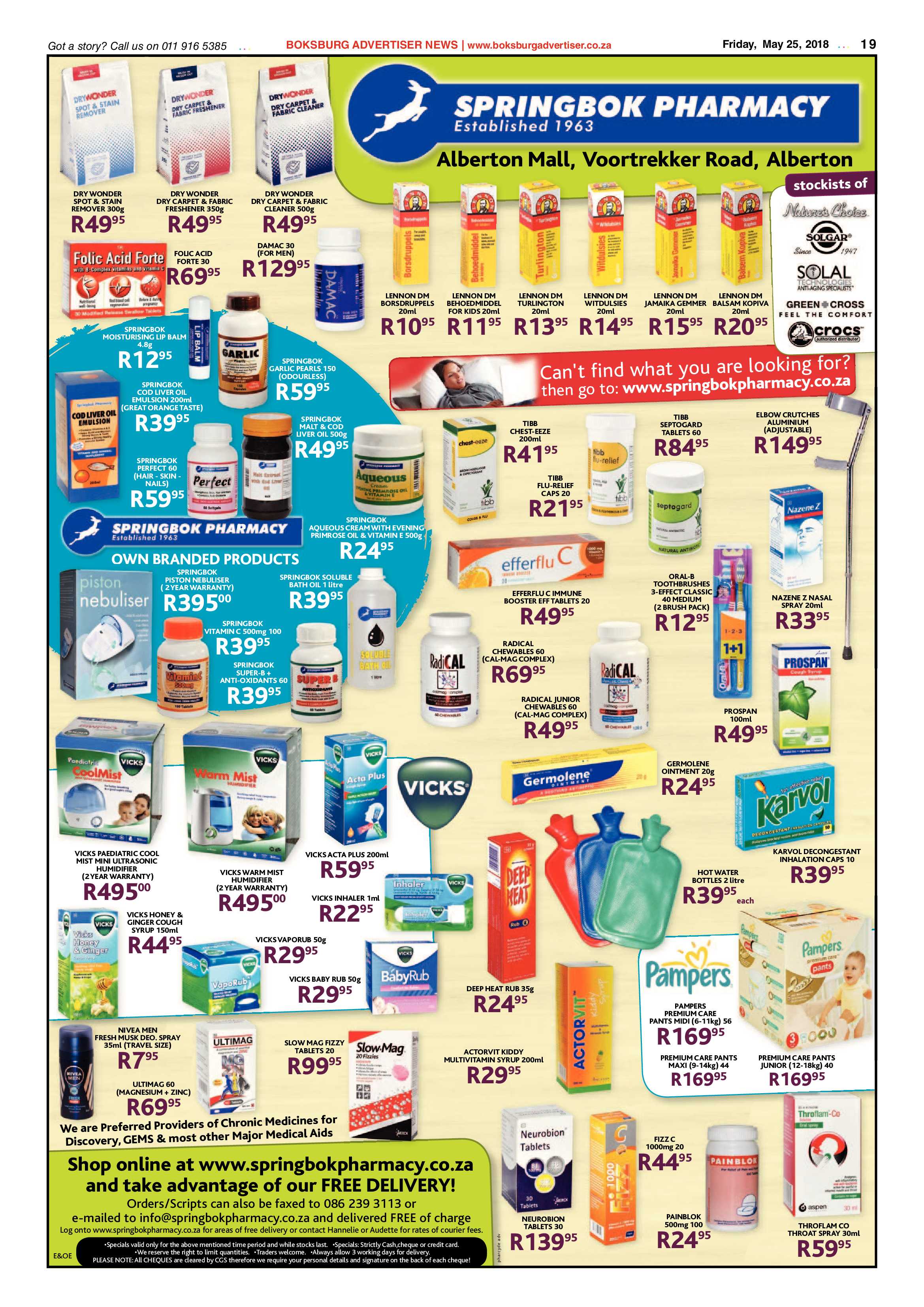 Boksburg Advertiser 22 May 2015 page 19
