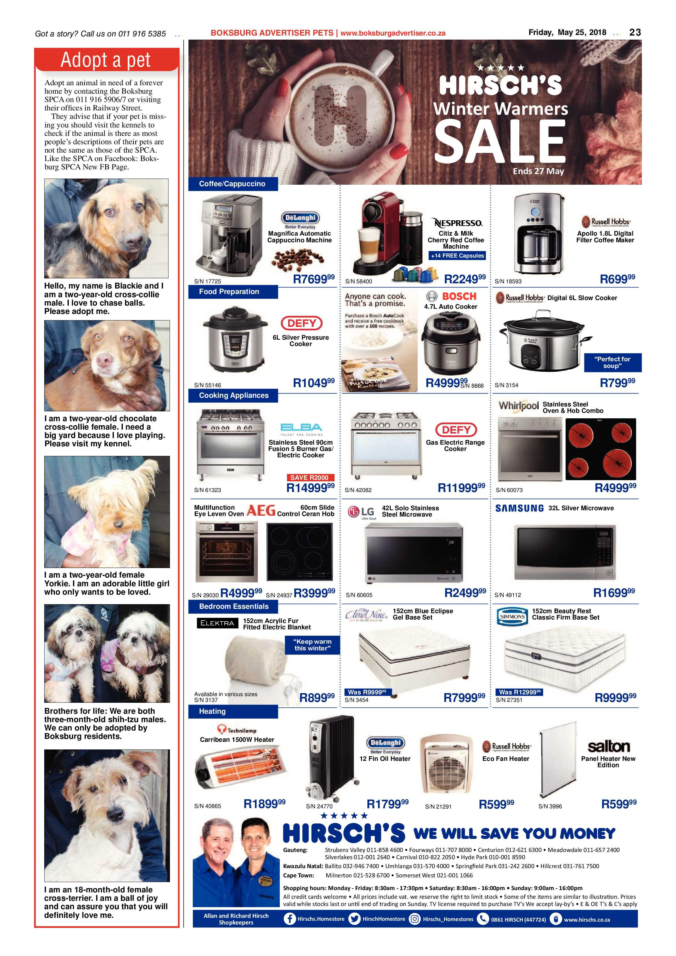 Boksburg Advertiser 22 May 2015 page 23