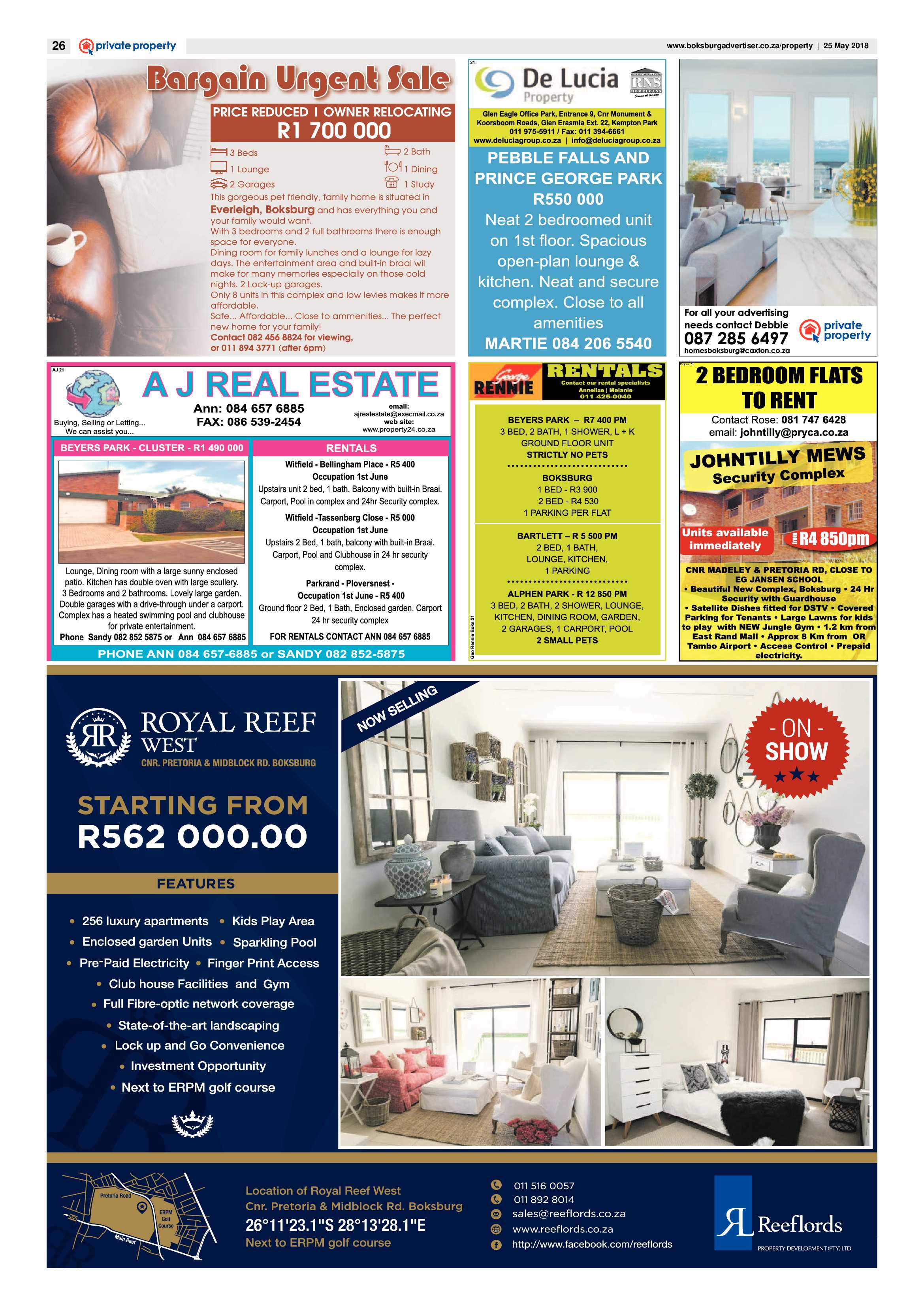 Boksburg Advertiser 22 May 2015 page 26