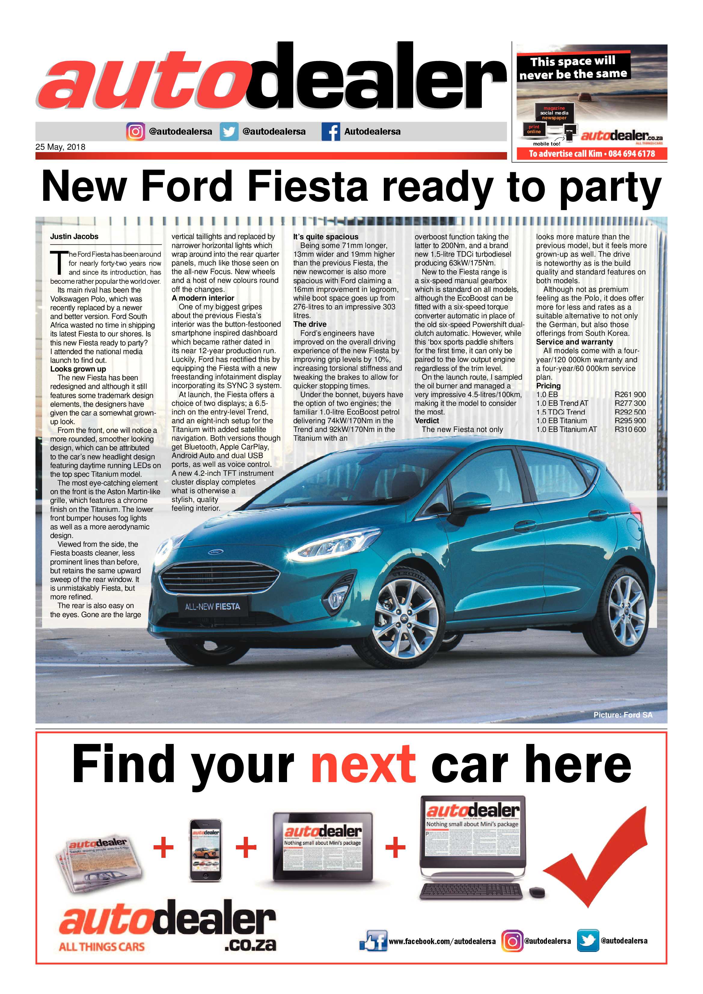 Boksburg Advertiser 22 May 2015 page 31