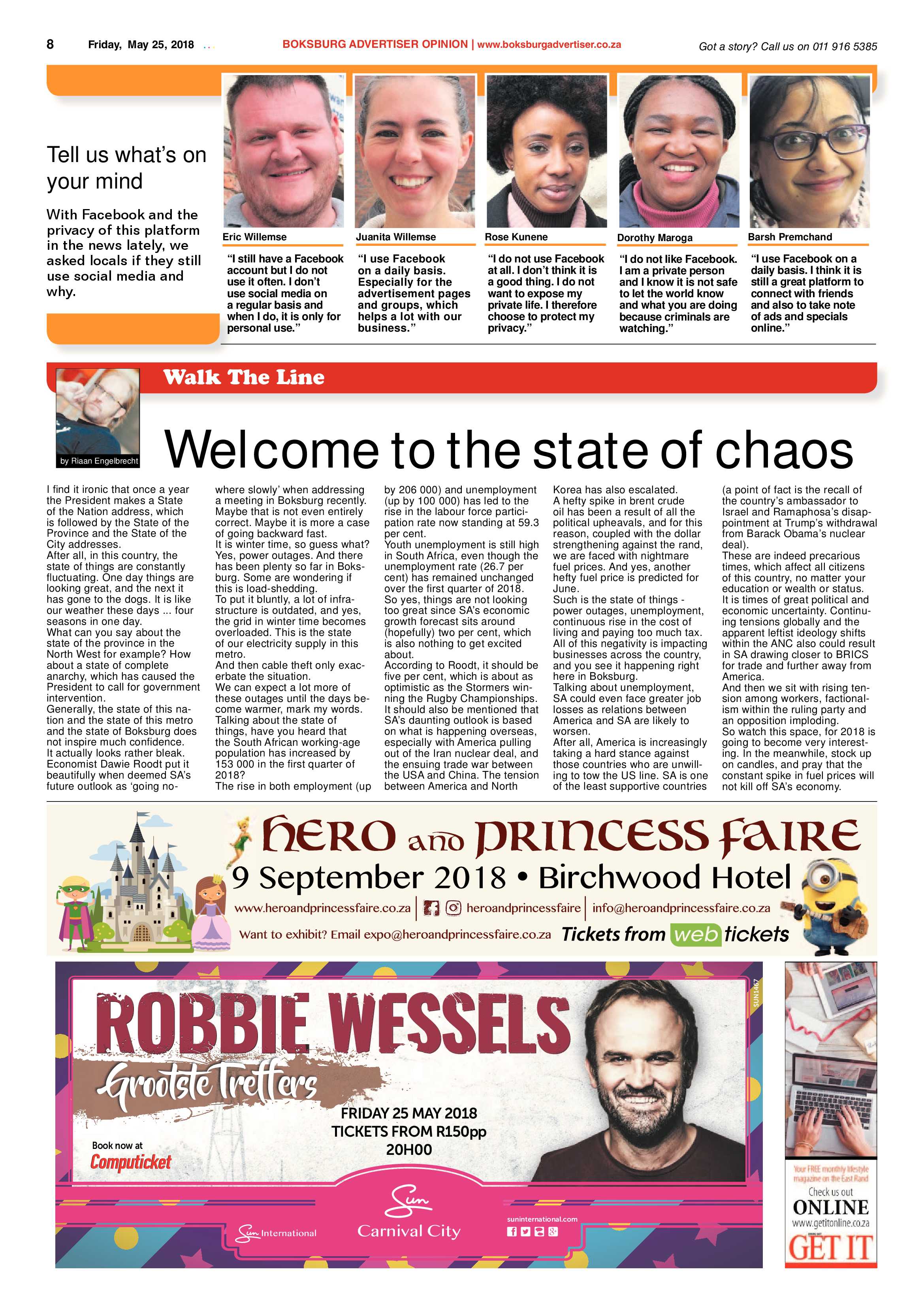 Boksburg Advertiser 22 May 2015 page 8