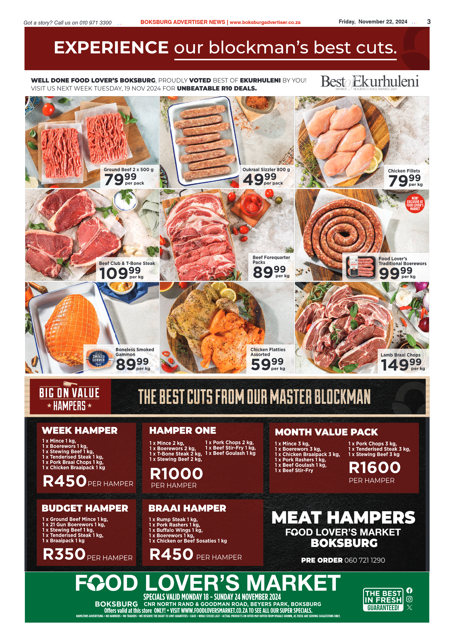 Boksburg Advertiser 22 November 2024 page 3