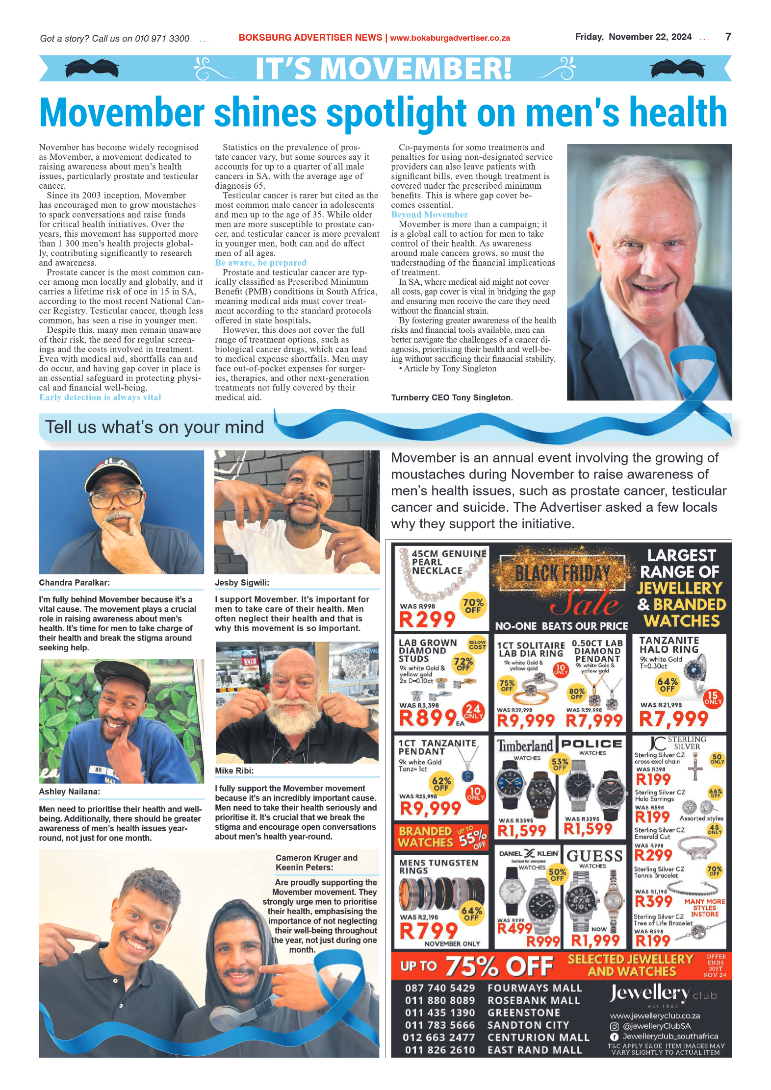 Boksburg Advertiser 22 November 2024 page 7