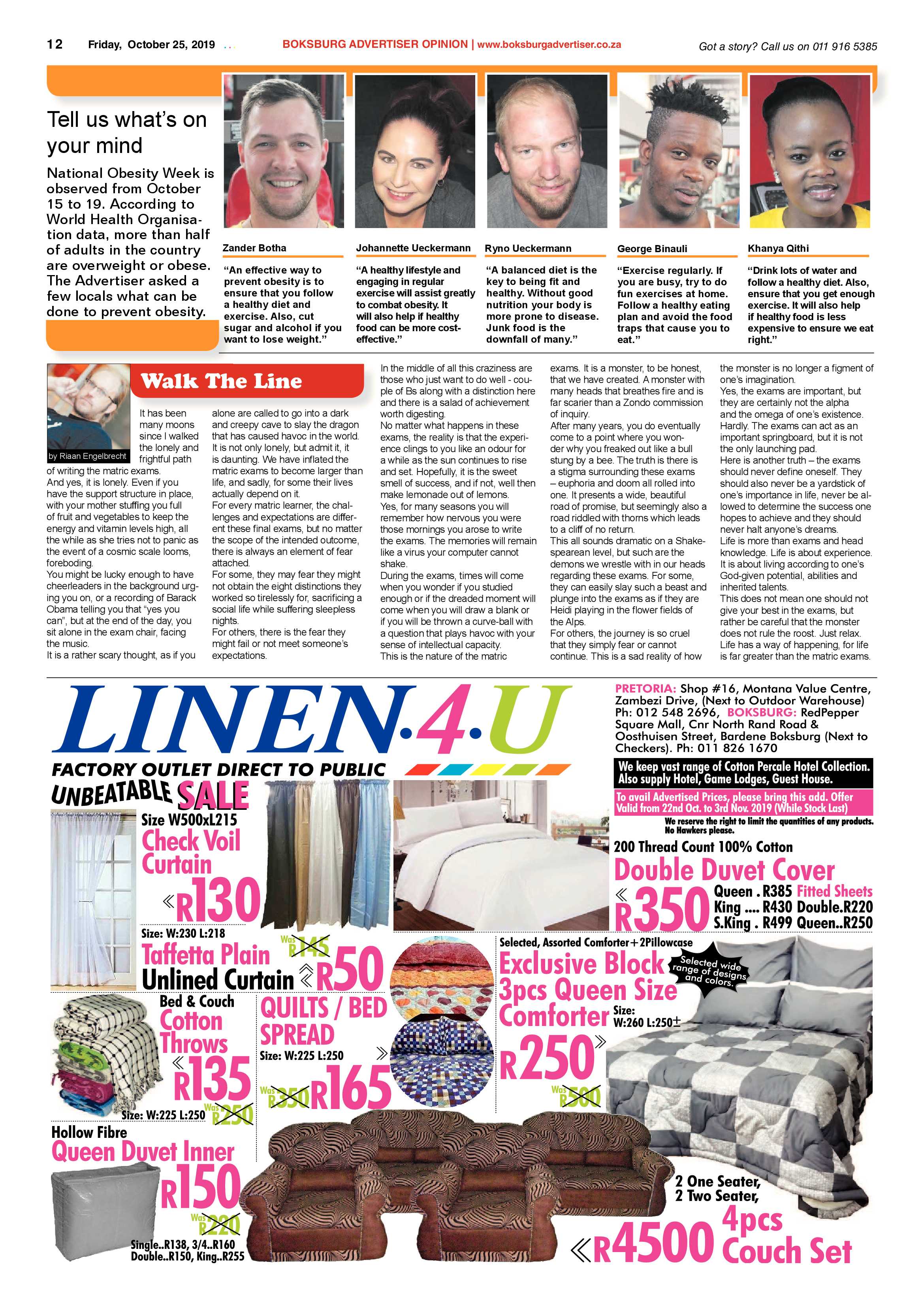 Boksburg Advertiser 22 October 2019 page 12