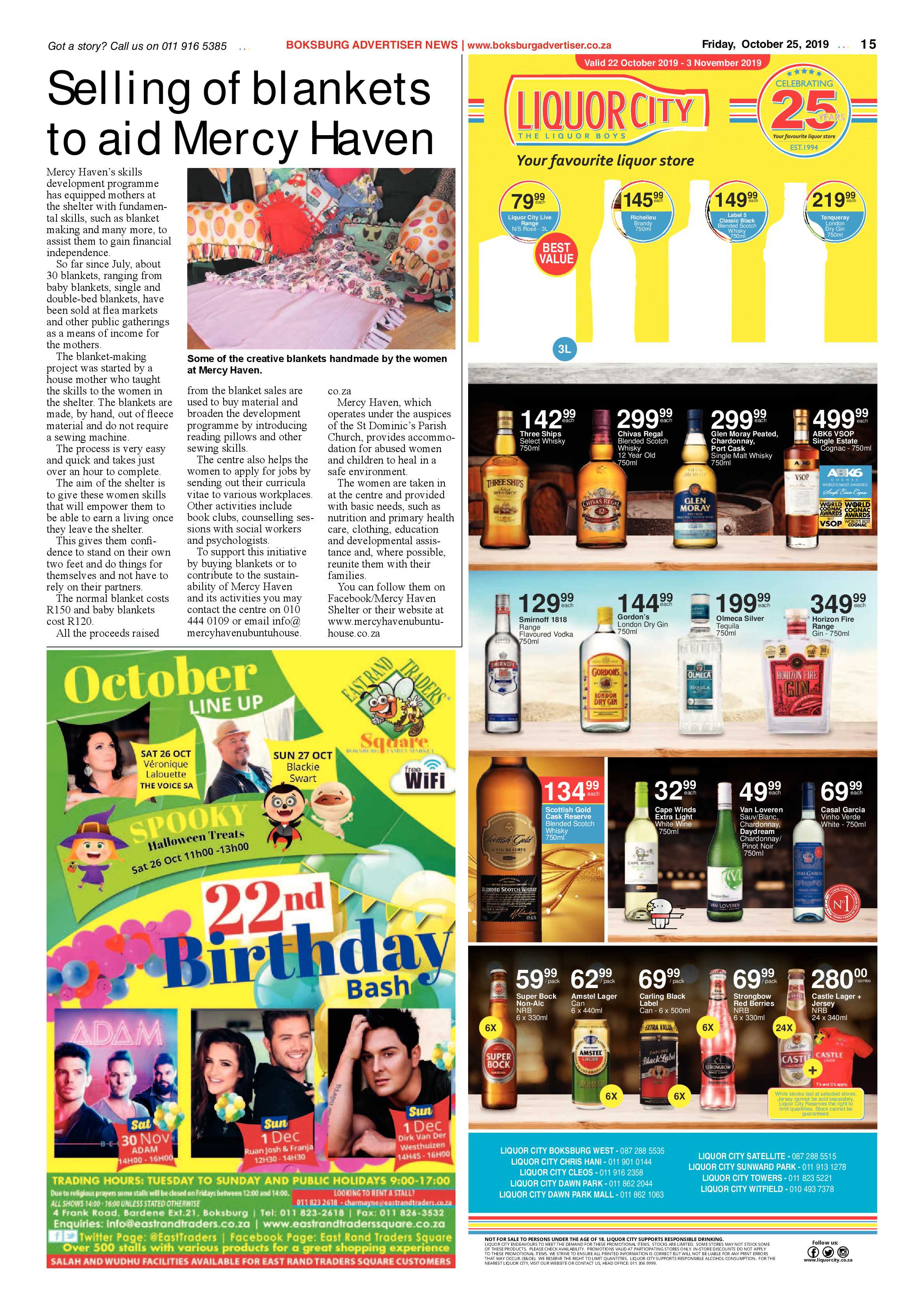 Boksburg Advertiser 22 October 2019 page 15