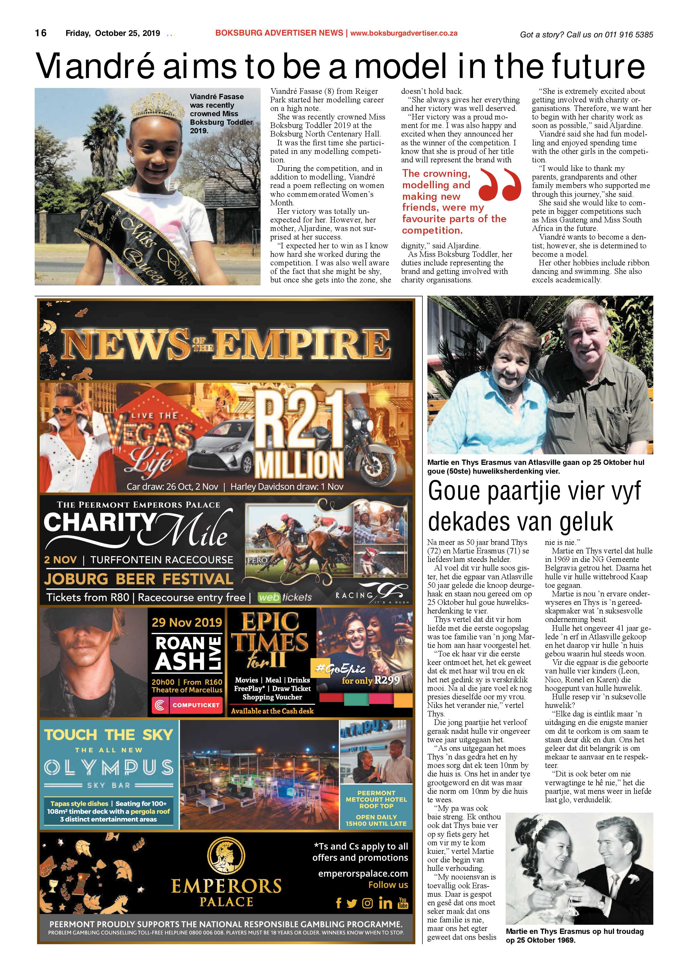 Boksburg Advertiser 22 October 2019 page 16