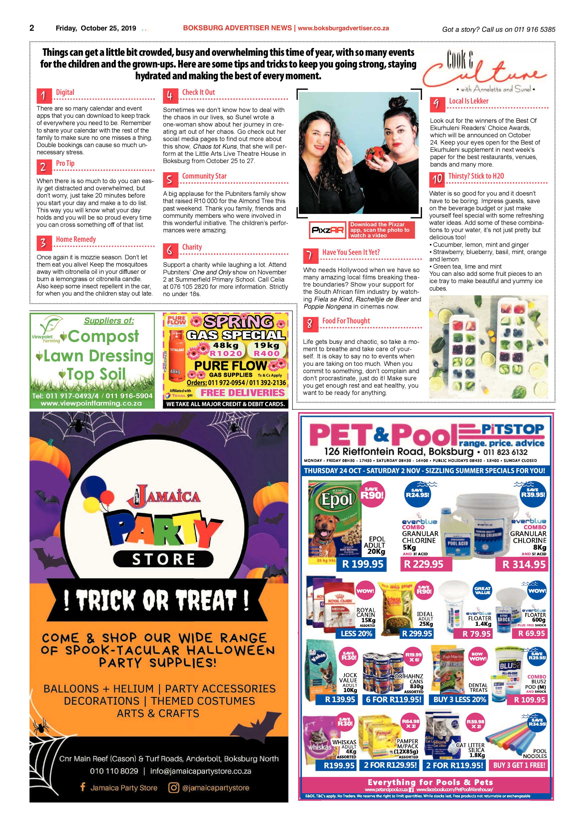 Boksburg Advertiser 22 October 2019 page 2